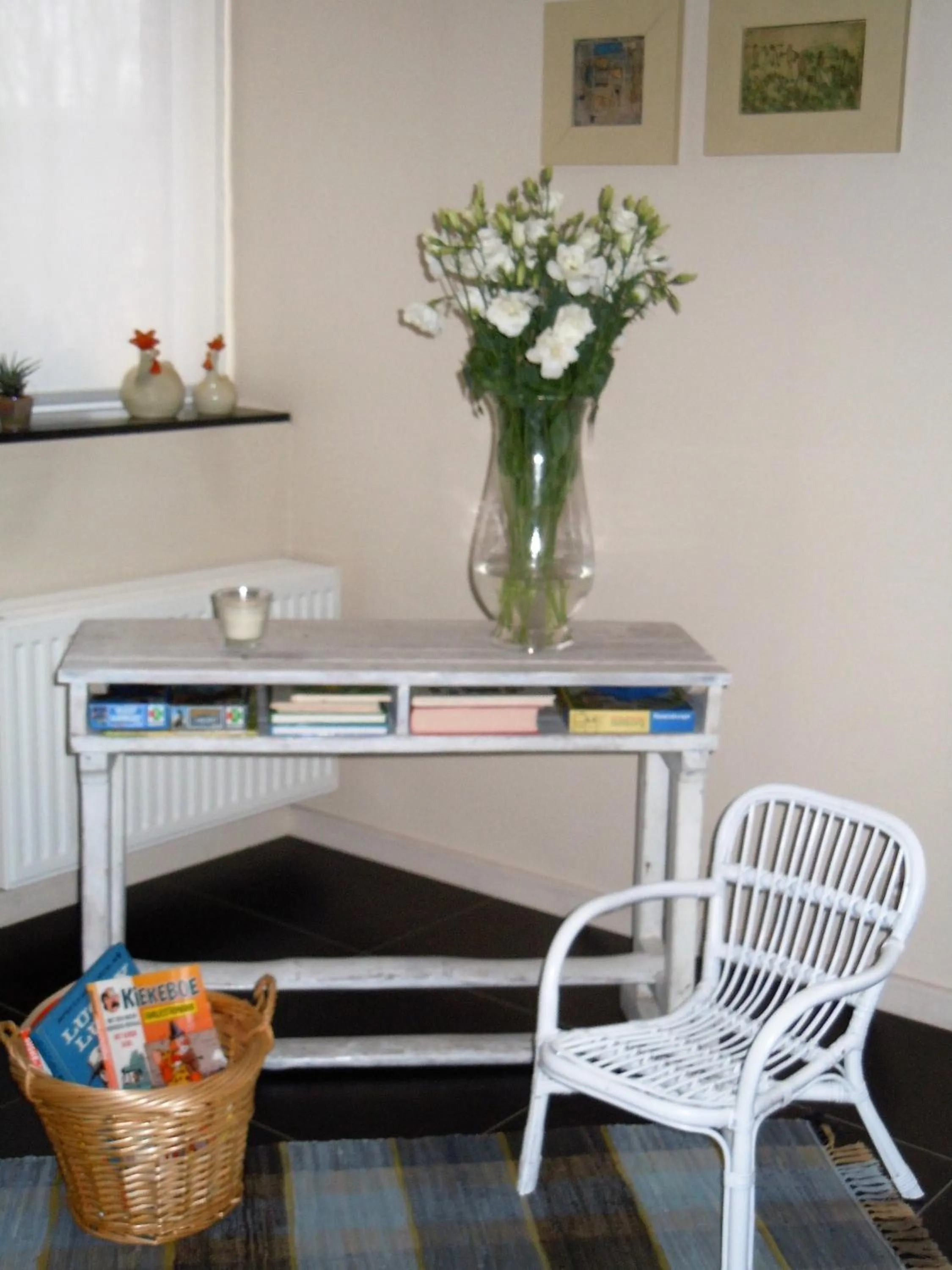Living room in B&B De Pepelinck