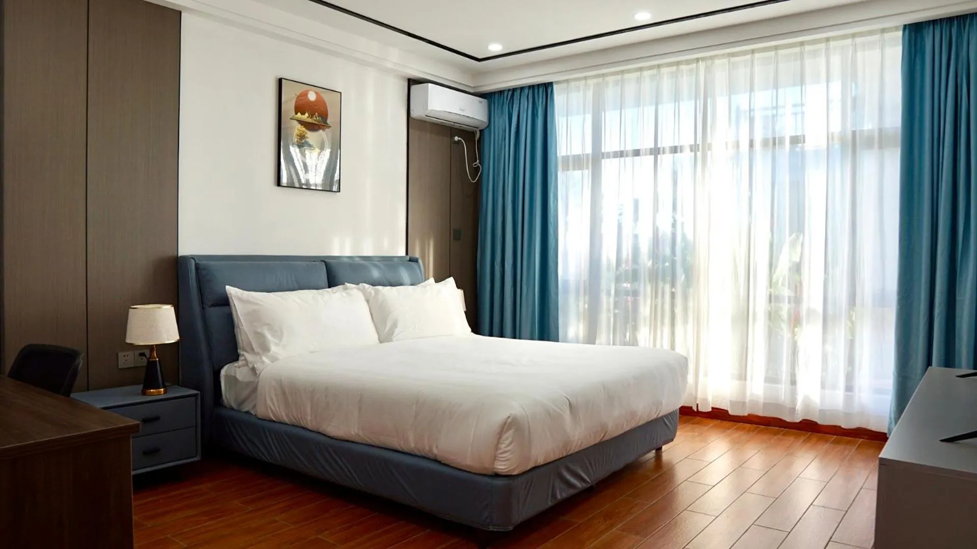 Bed in Naisoso Island Villas - Fiji