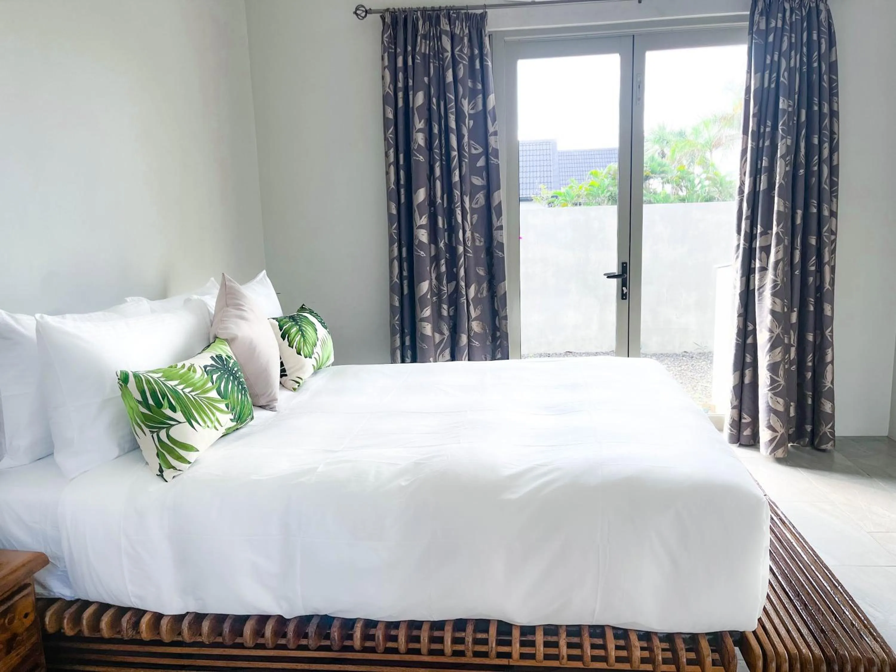 Bed in Naisoso Island Villas - Fiji