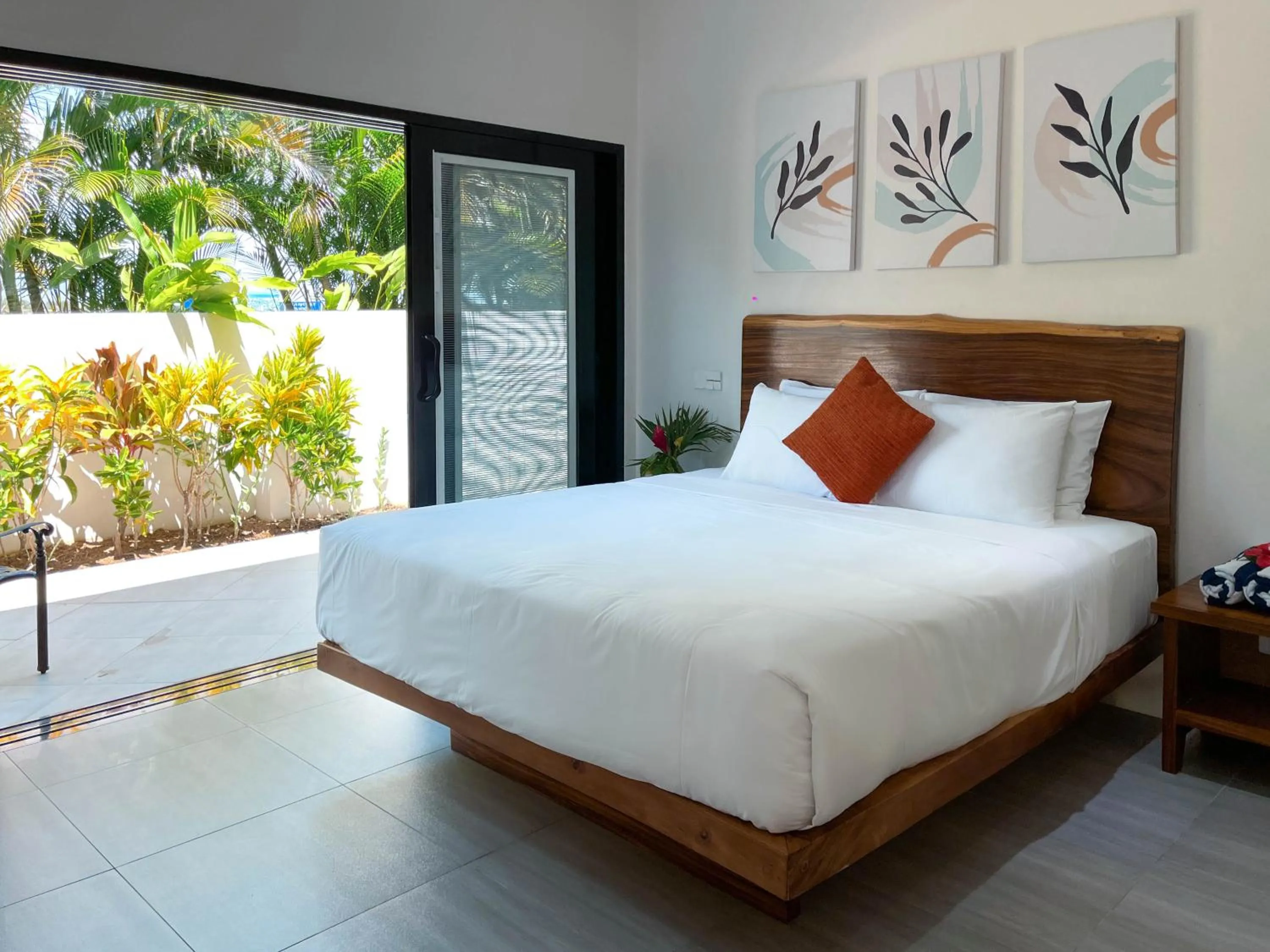 Bed in Naisoso Island Villas - Fiji