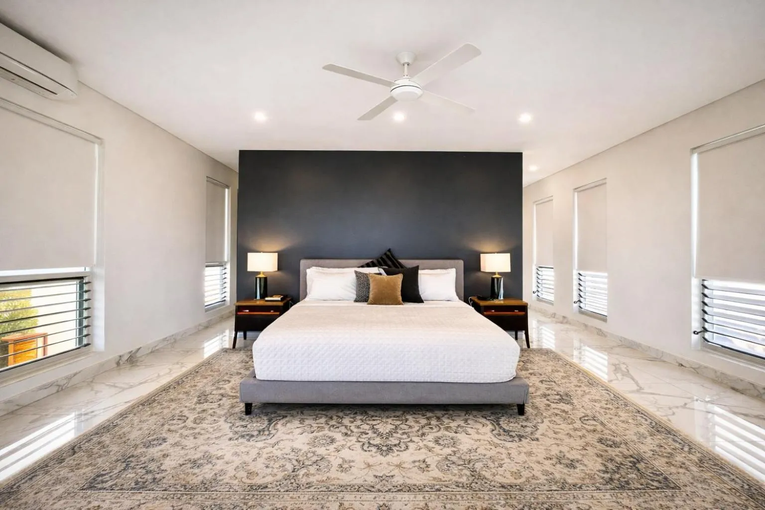 Bed in Naisoso Island Villas - Fiji