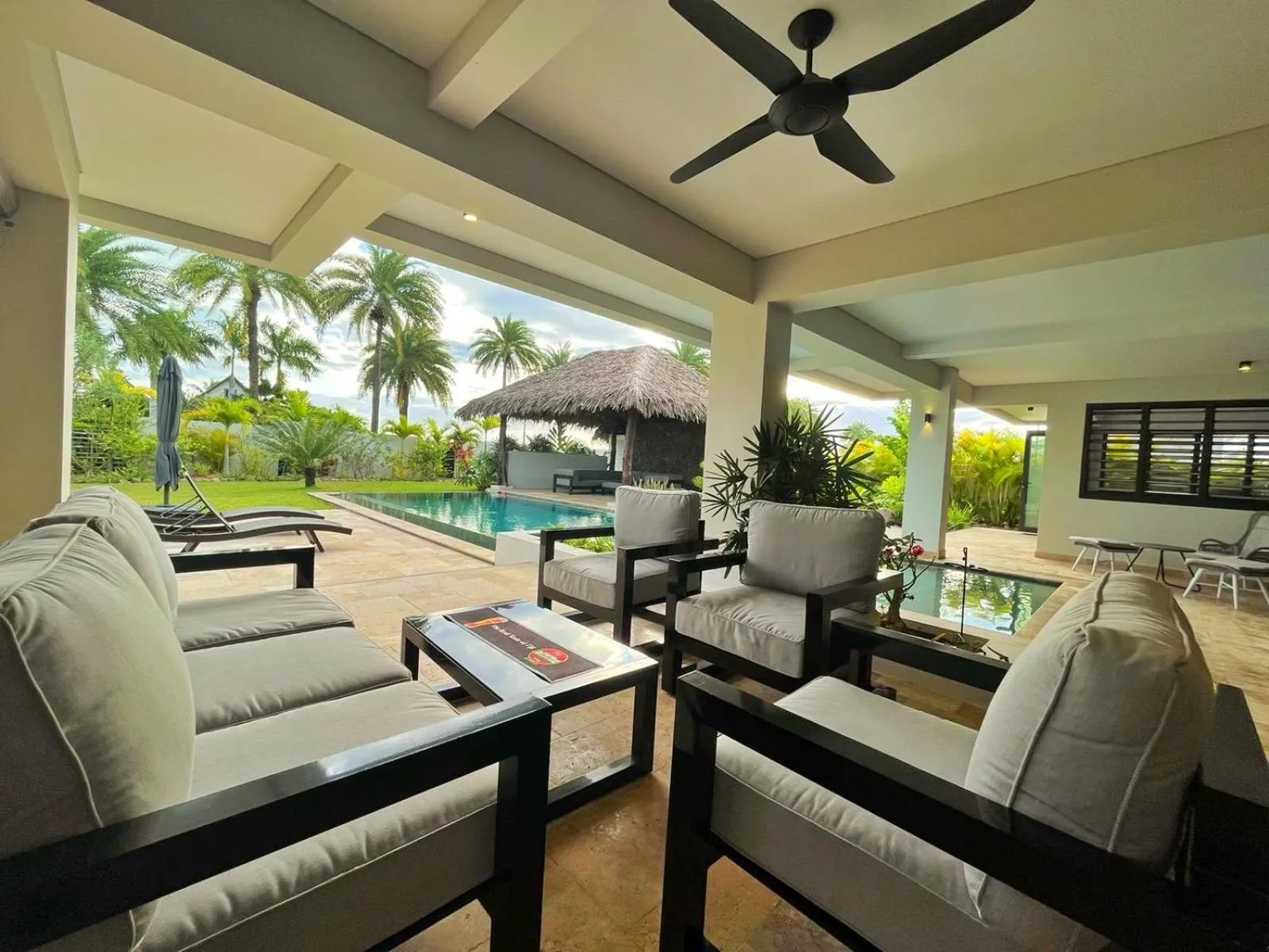 Patio in Naisoso Island Villas - Fiji
