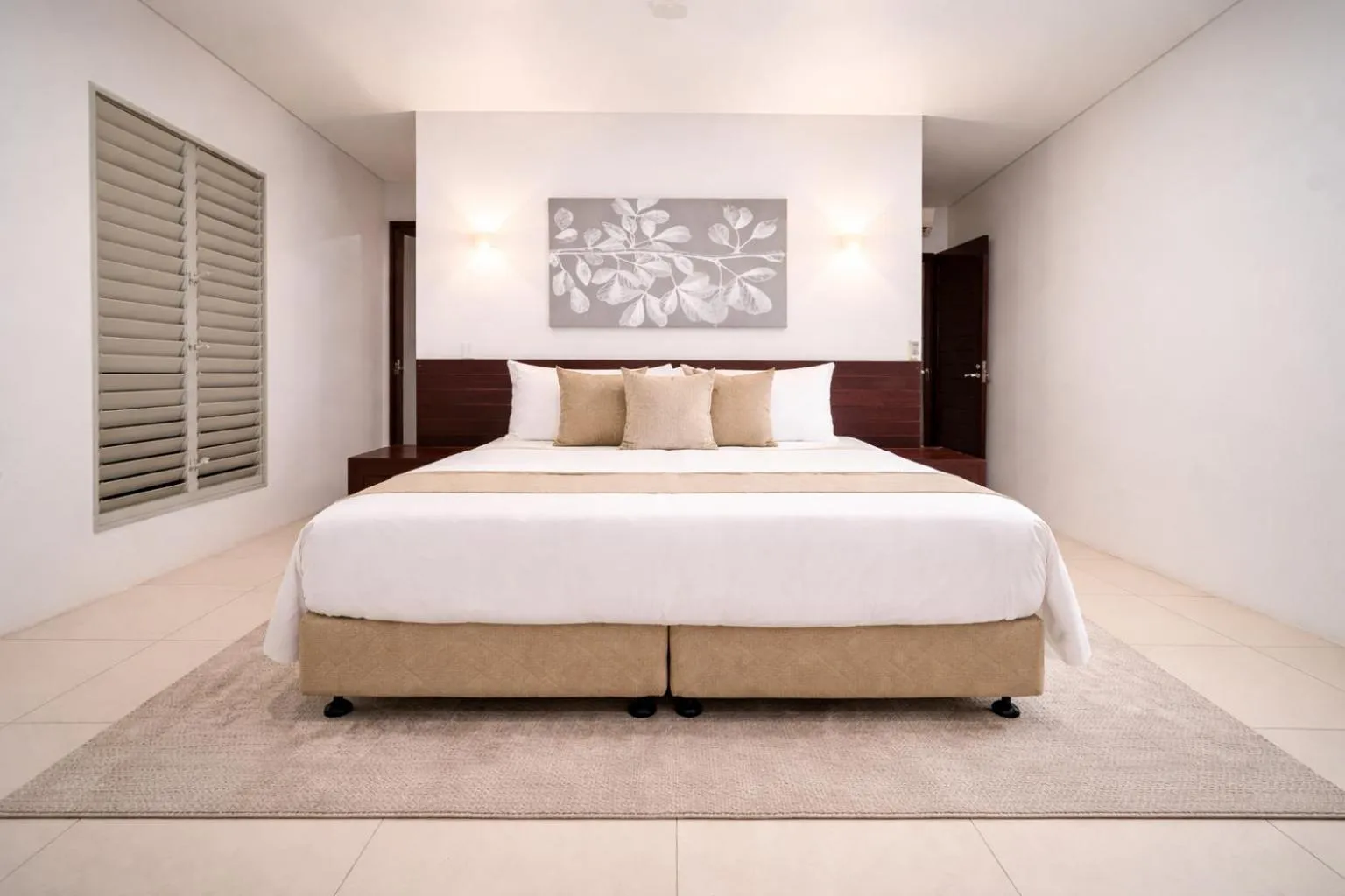 Bed in Naisoso Island Villas - Fiji