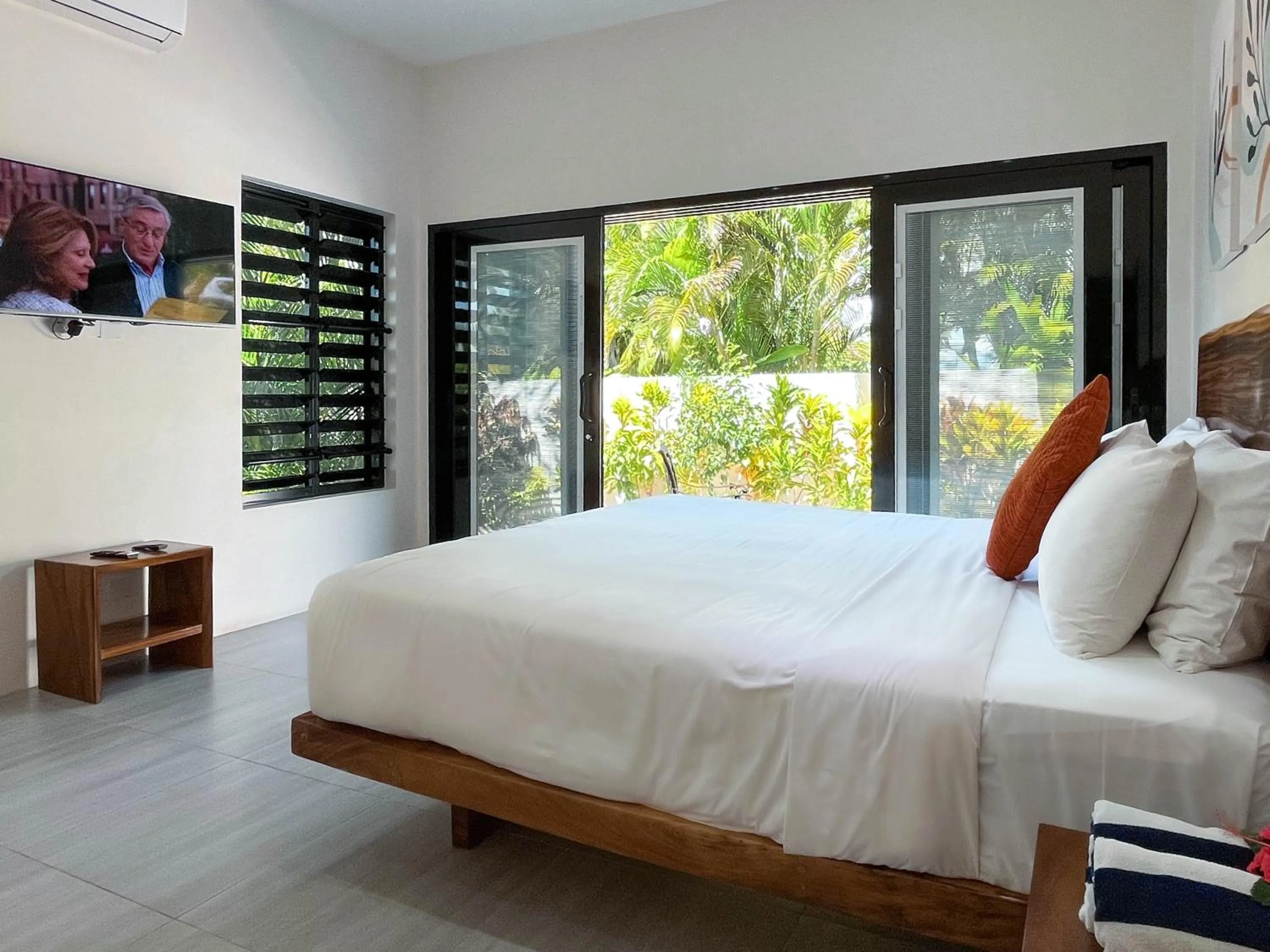 Bed in Naisoso Island Villas - Fiji