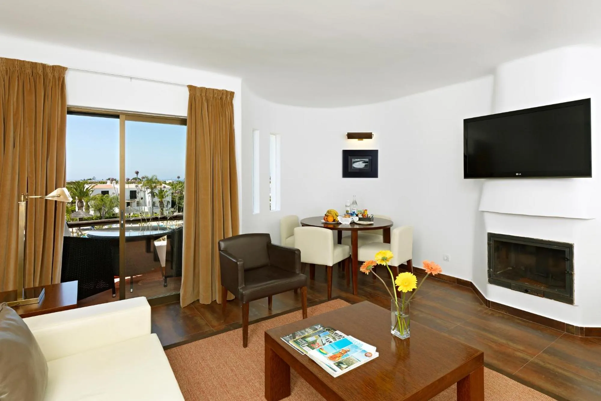 Living room in Sao Rafael Holidays