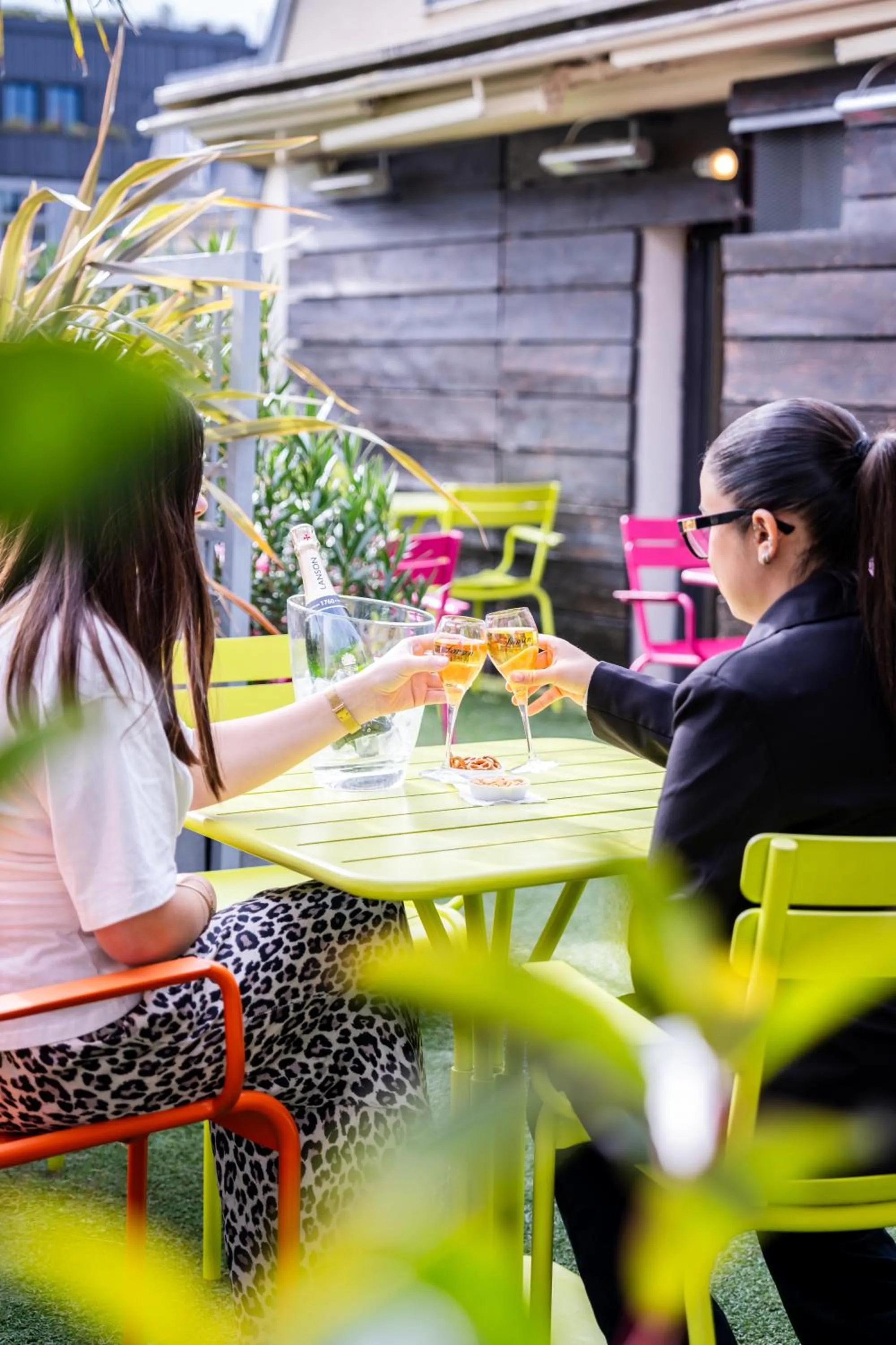 Balcony/Terrace in Le 7 Eiffel Hotel by Malone