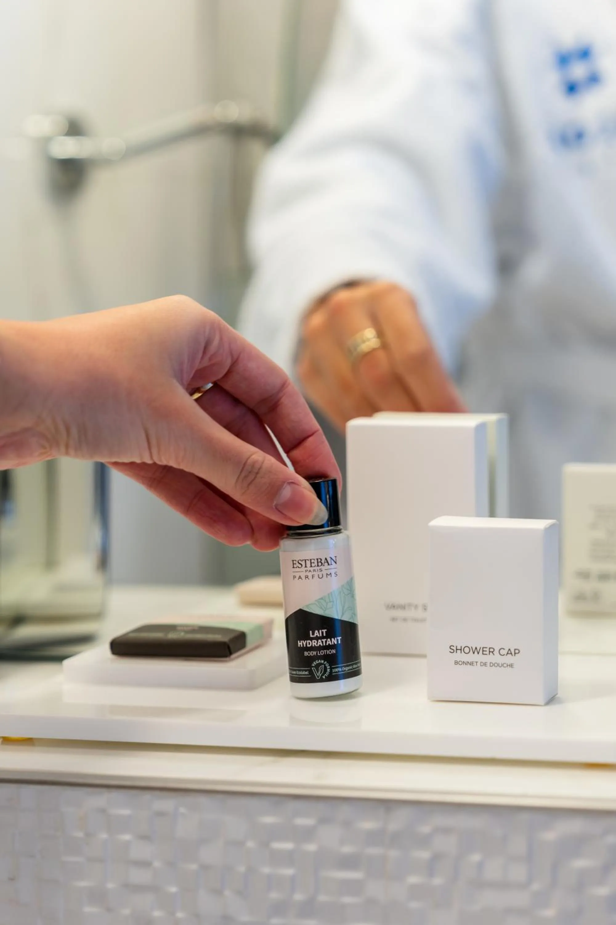 Bathroom in Le 7 Eiffel Hotel by Malone