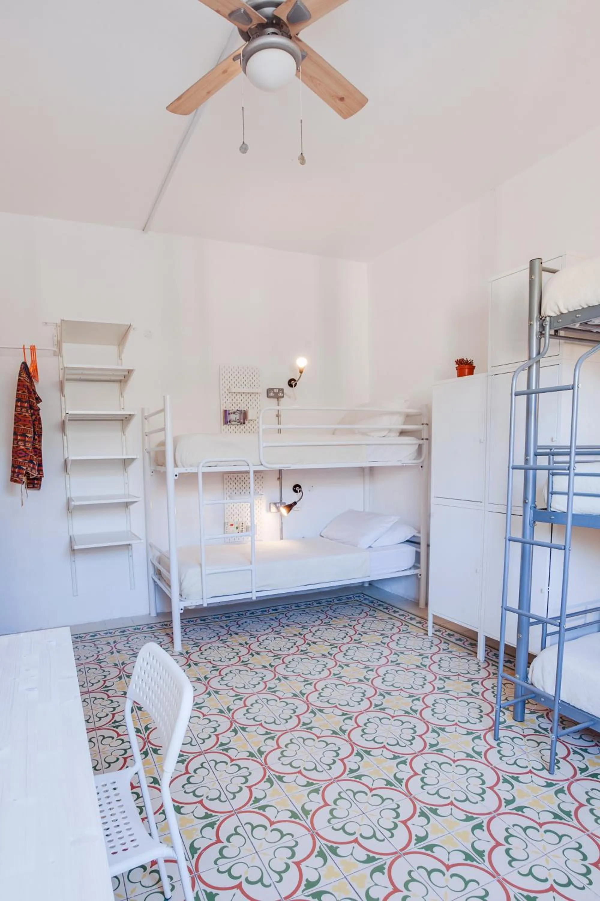 Seating area, Bed in Granny's Inn Hostel