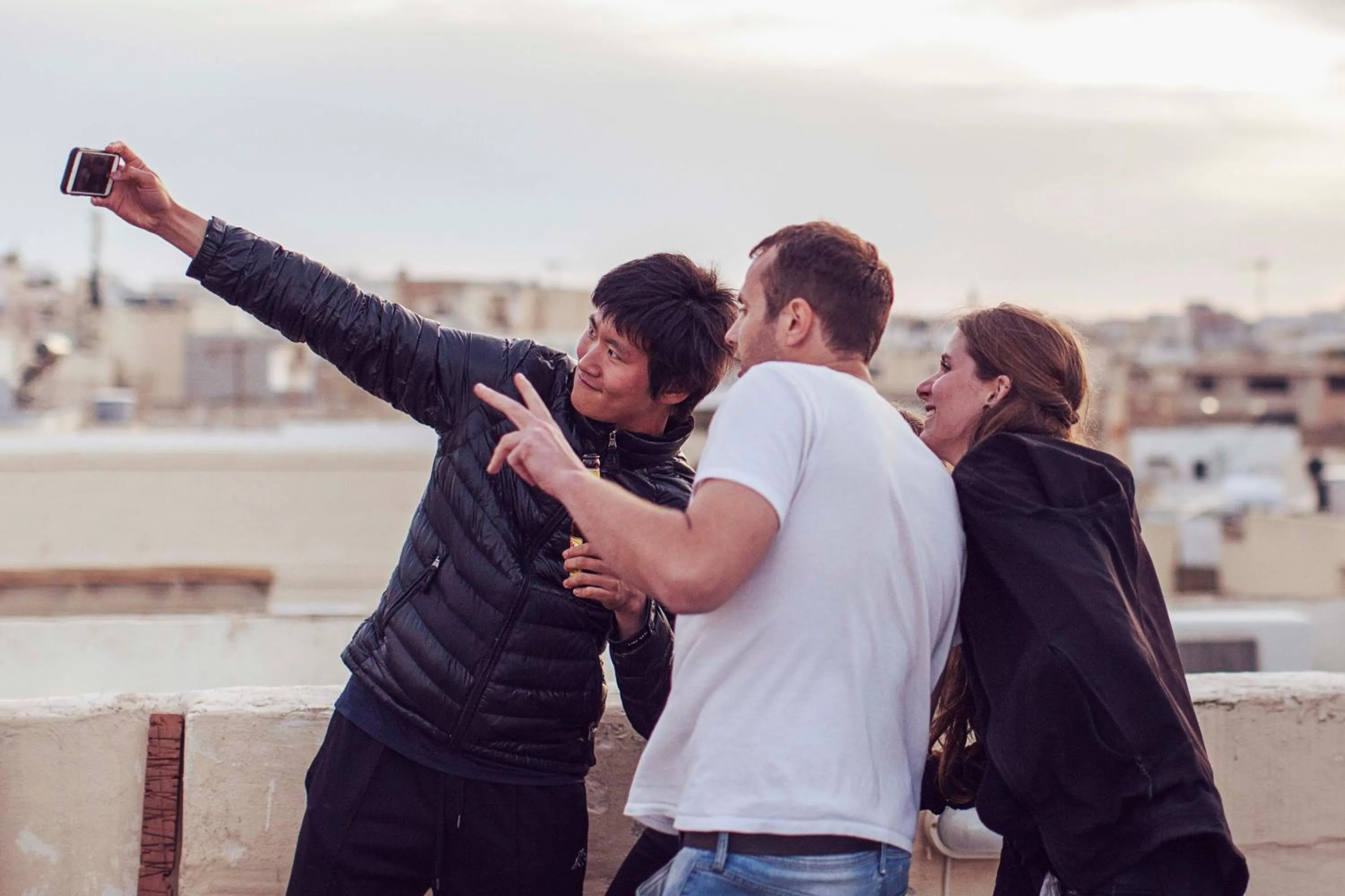 Staff in Granny's Inn Hostel