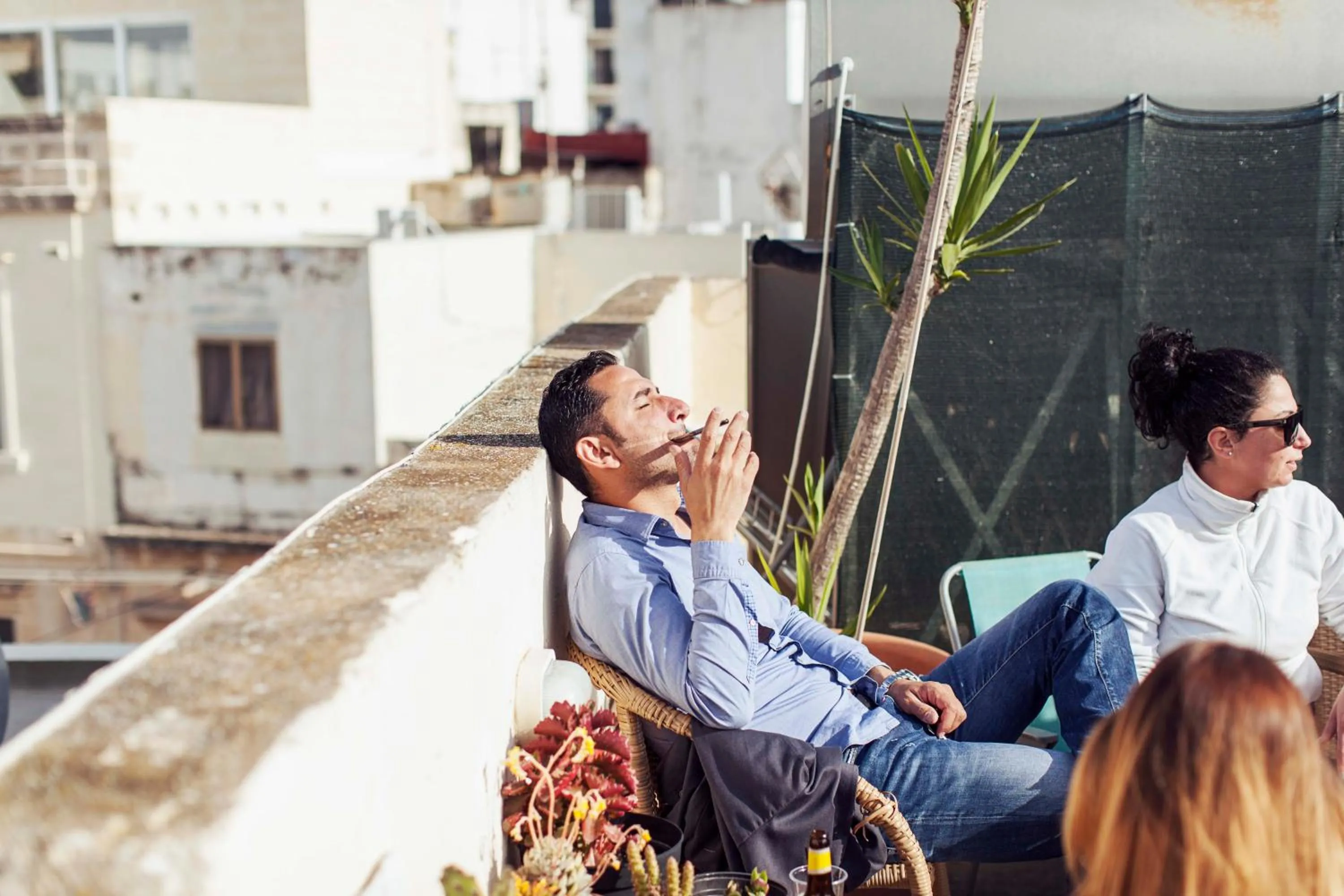 Balcony/Terrace in Granny's Inn Hostel