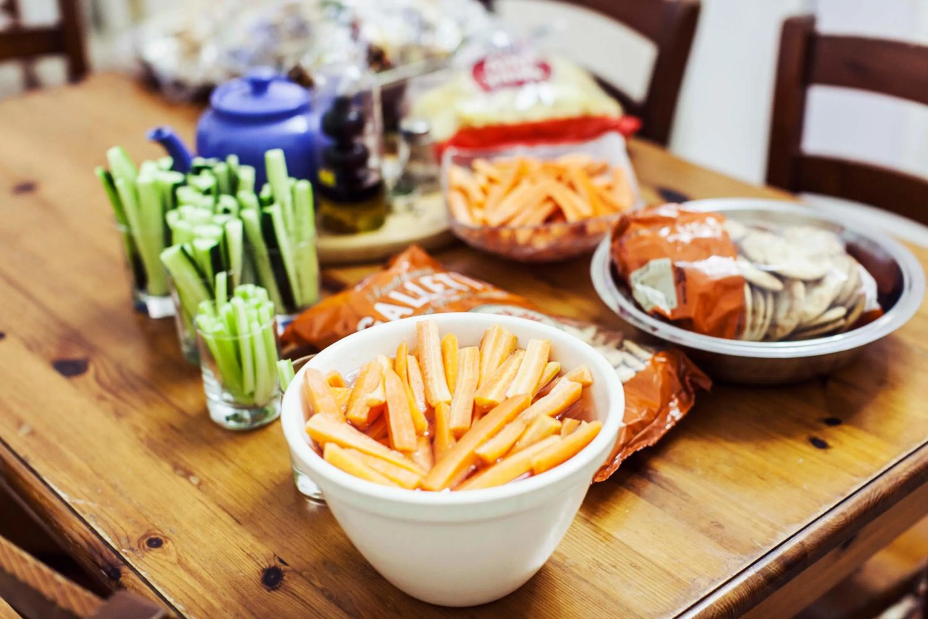 Communal lounge/ TV room in Granny's Inn Hostel