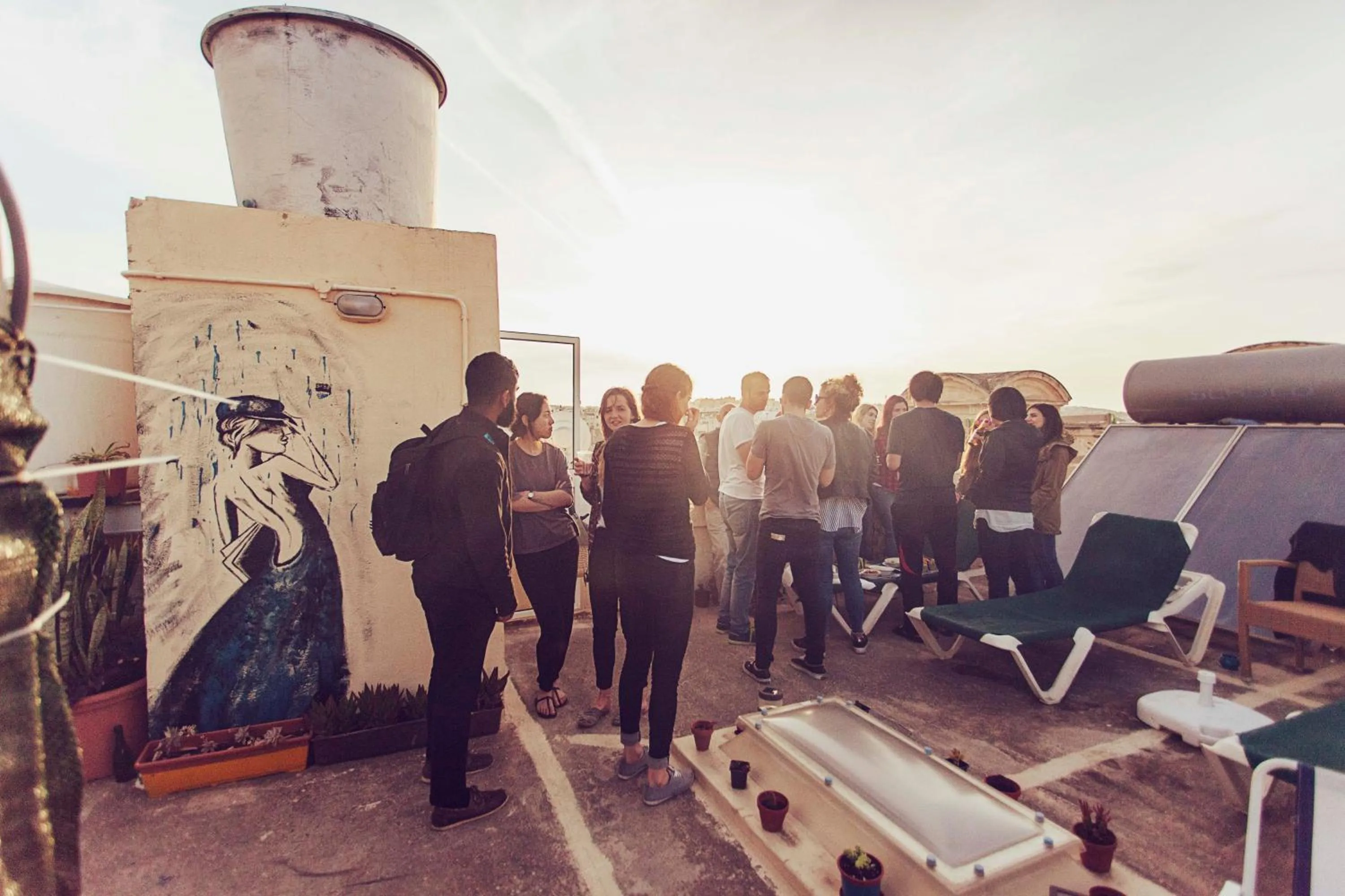 BBQ facilities in Granny's Inn Hostel
