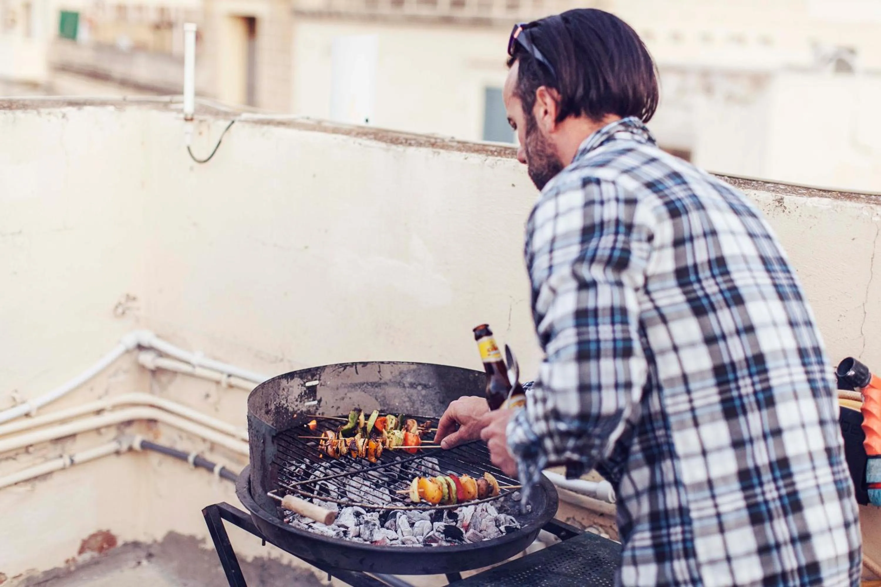 BBQ facilities in Granny's Inn Hostel