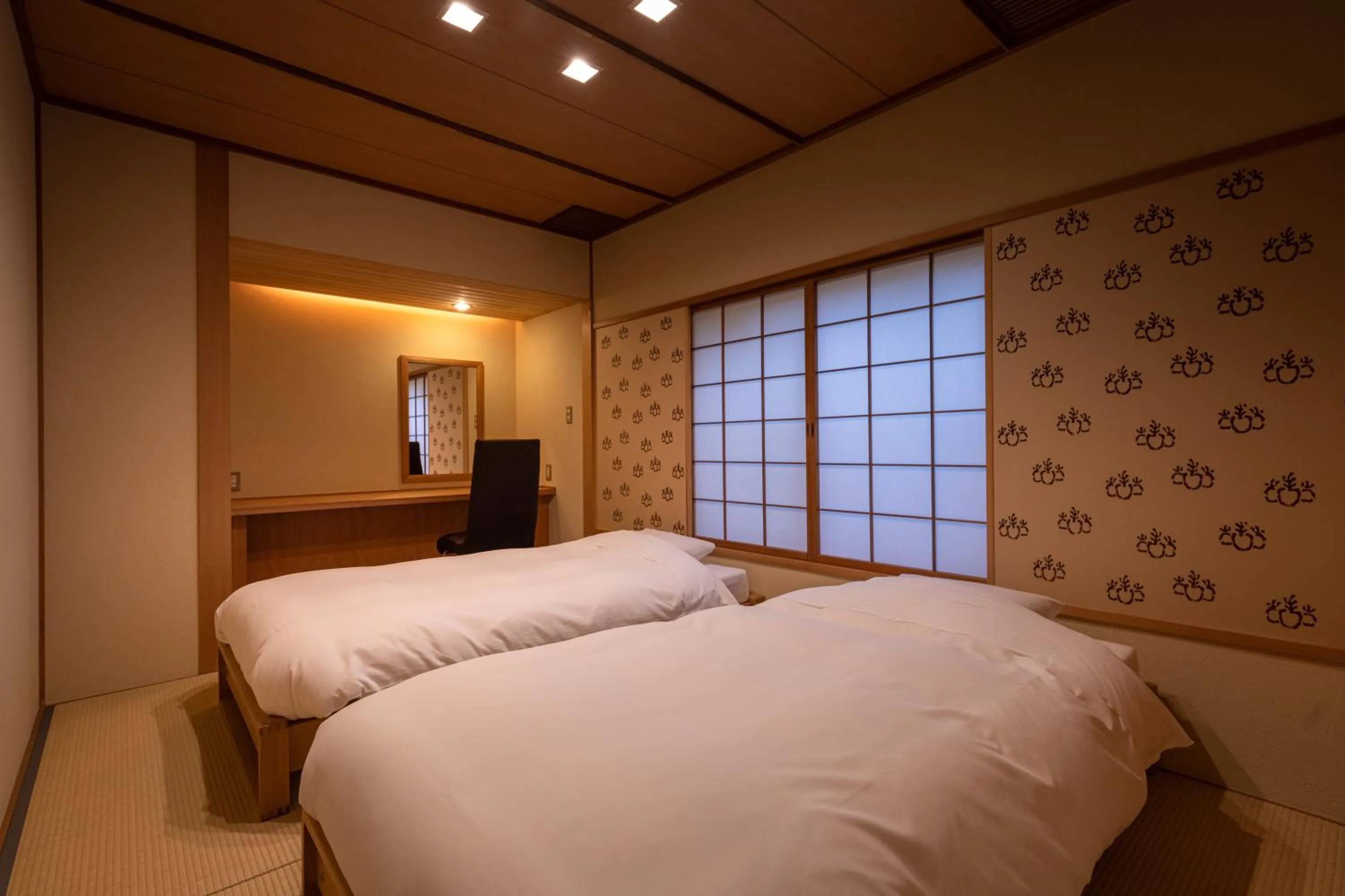 Bed in Shaga-no-Sato Yumeya