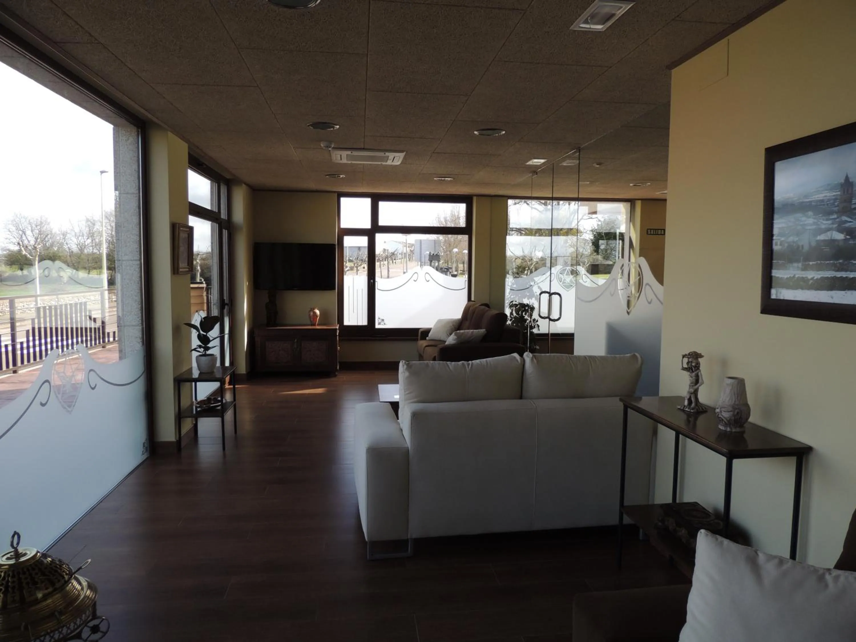 Communal lounge/ TV room in Hotel Rural Corazón de las Arribes