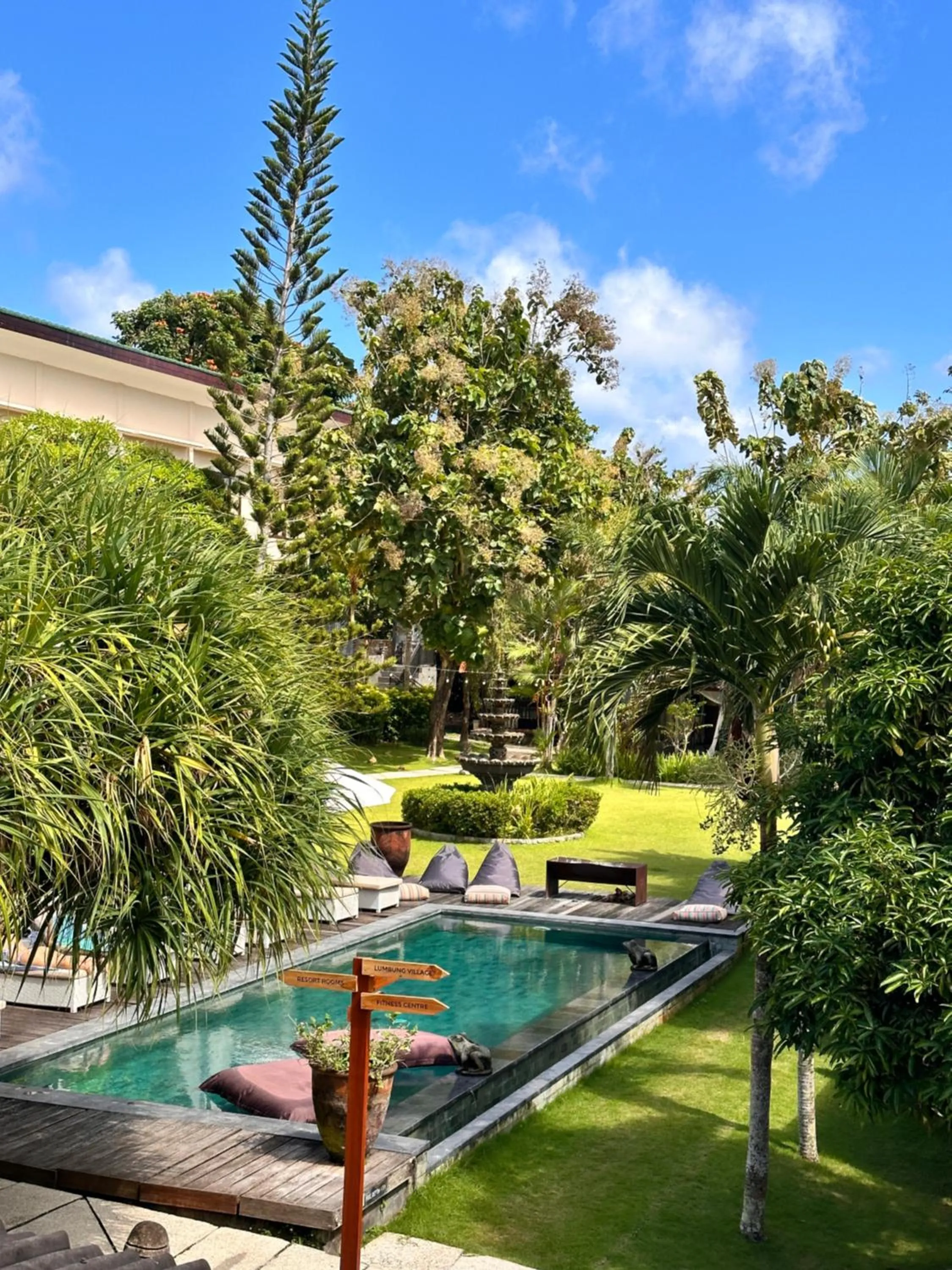 Garden in S Resorts Hidden Valley Bali