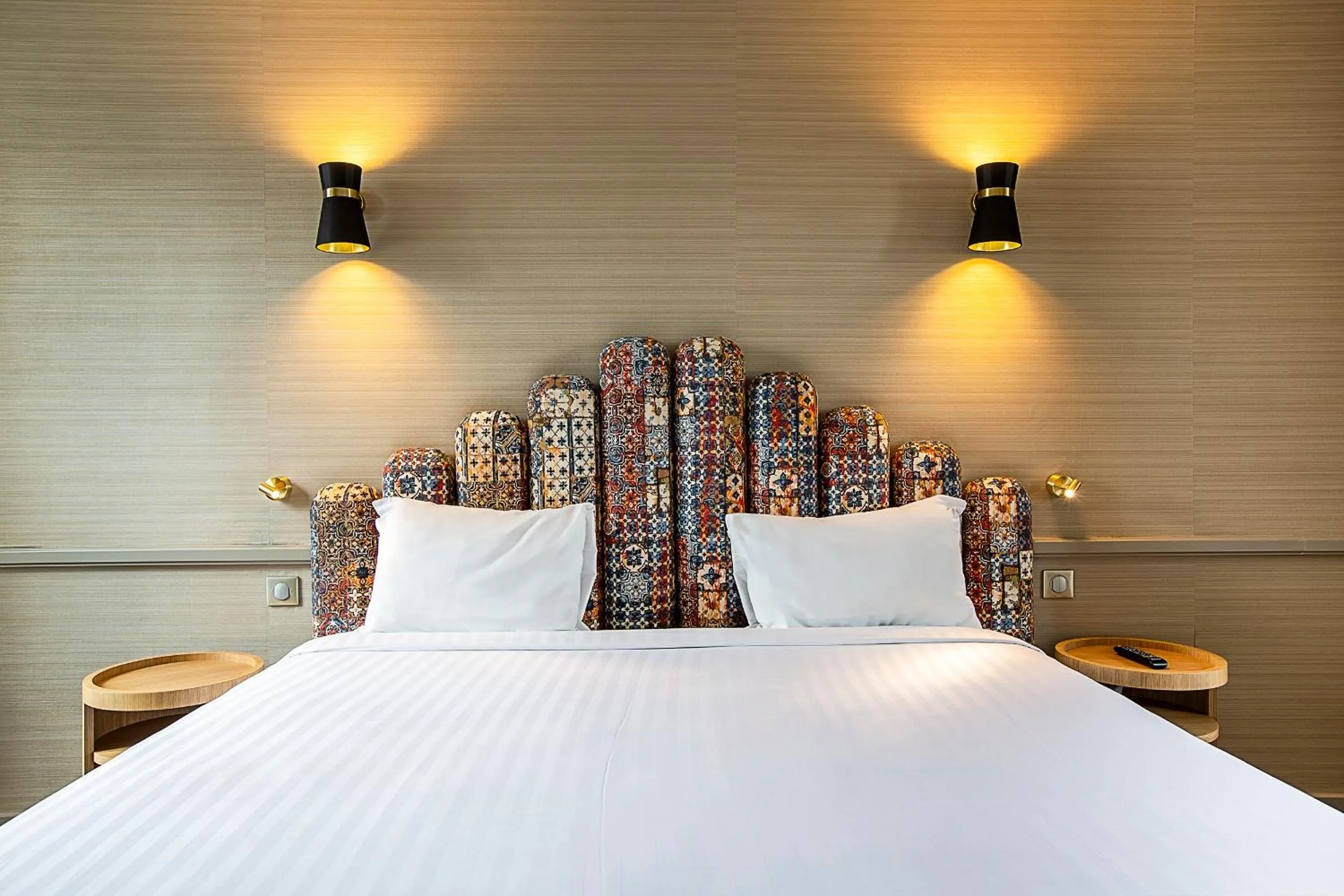 Bed in Hotel La Manufacture