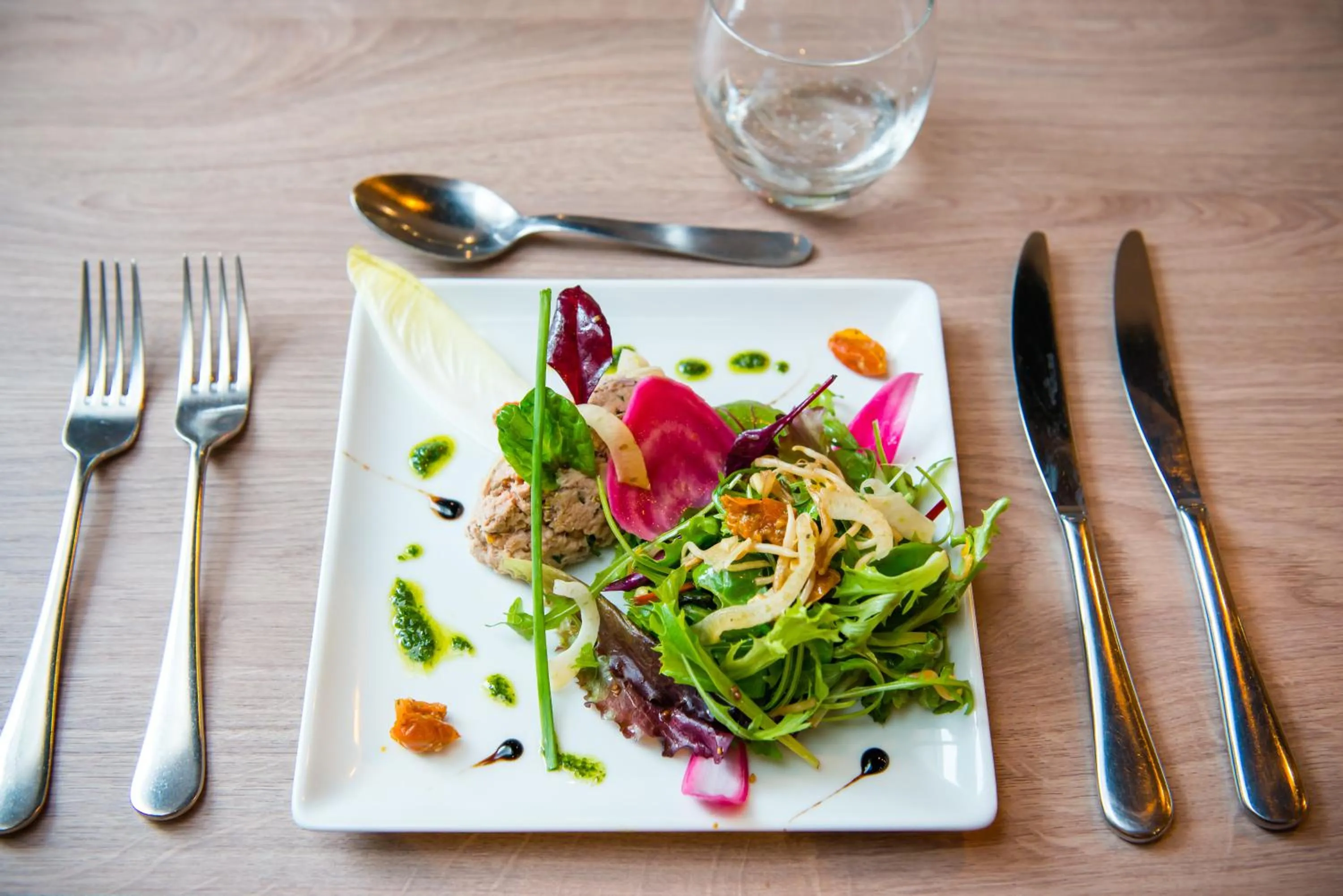 Dinner in Brit Hotel Brest Le Relecq Kerhuon