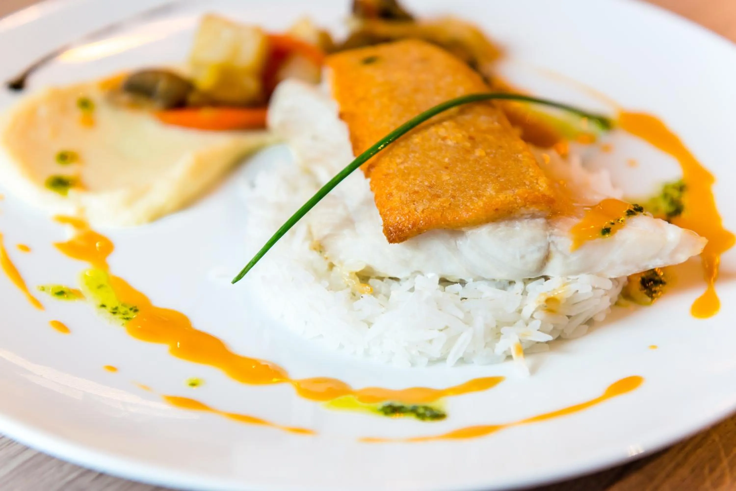 Dinner in Brit Hotel Brest Le Relecq Kerhuon