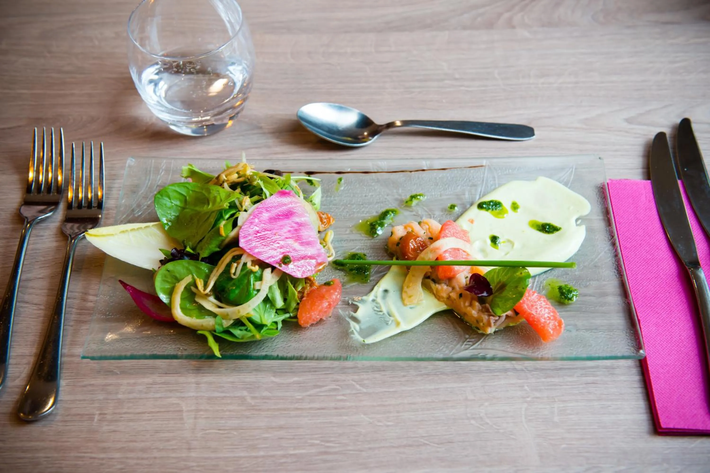 Dinner in Brit Hotel Brest Le Relecq Kerhuon