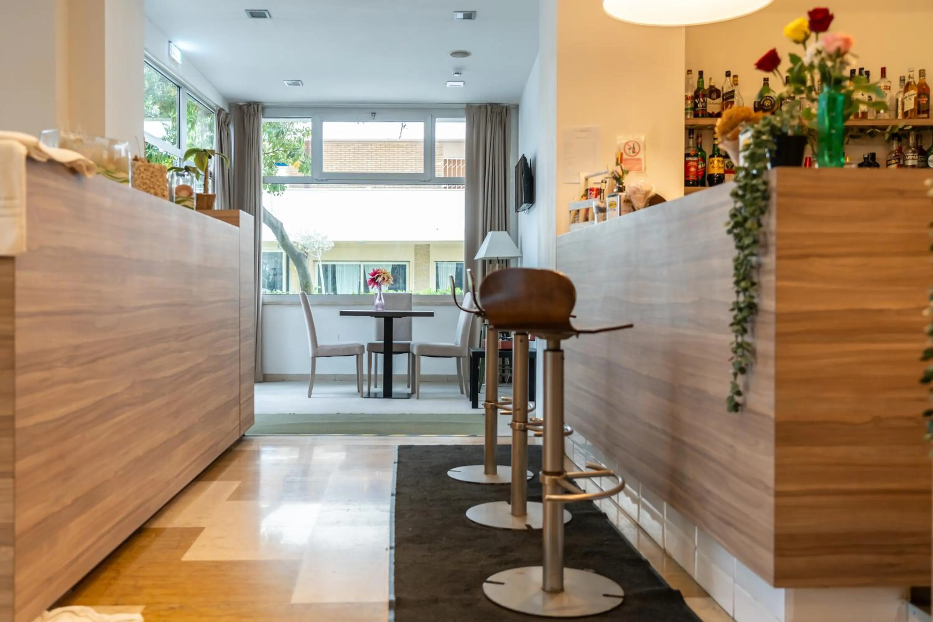 Lounge or bar in Hotel Majorca sul Mare in centro a Riccione con Area Fitness