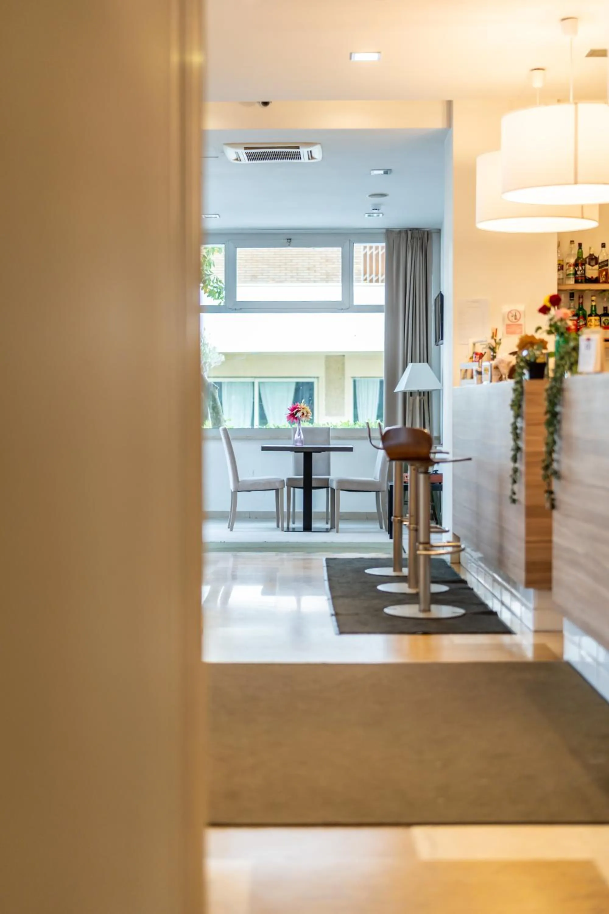 Seating area in Hotel Majorca sul Mare in centro a Riccione con Area Fitness