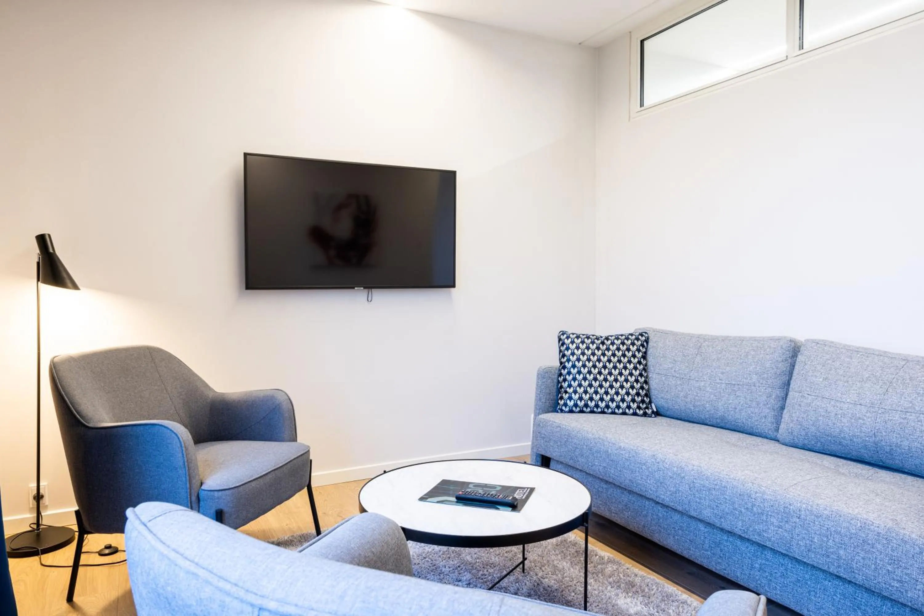 Living room in Hotel Sønderborg Kaserne