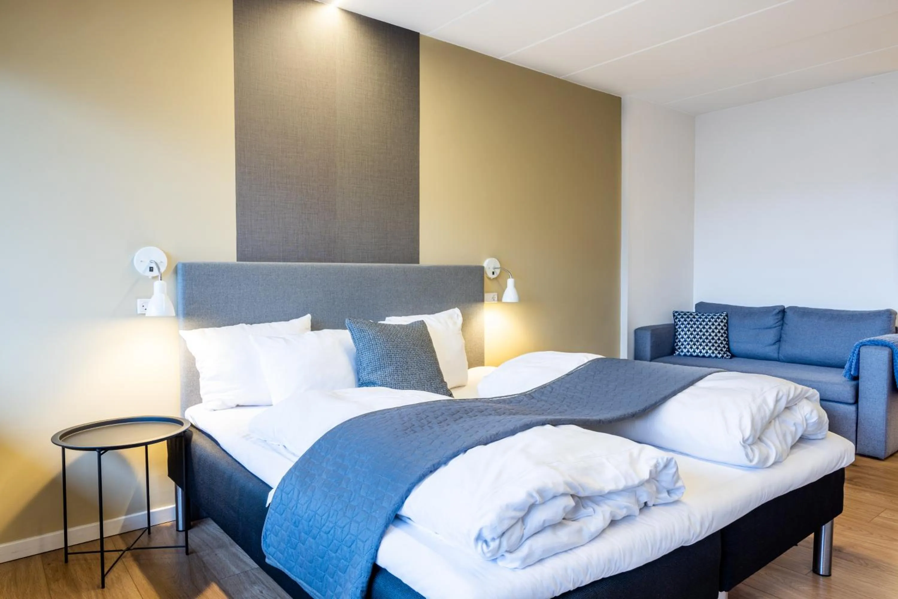 Bed in Hotel Sønderborg Kaserne