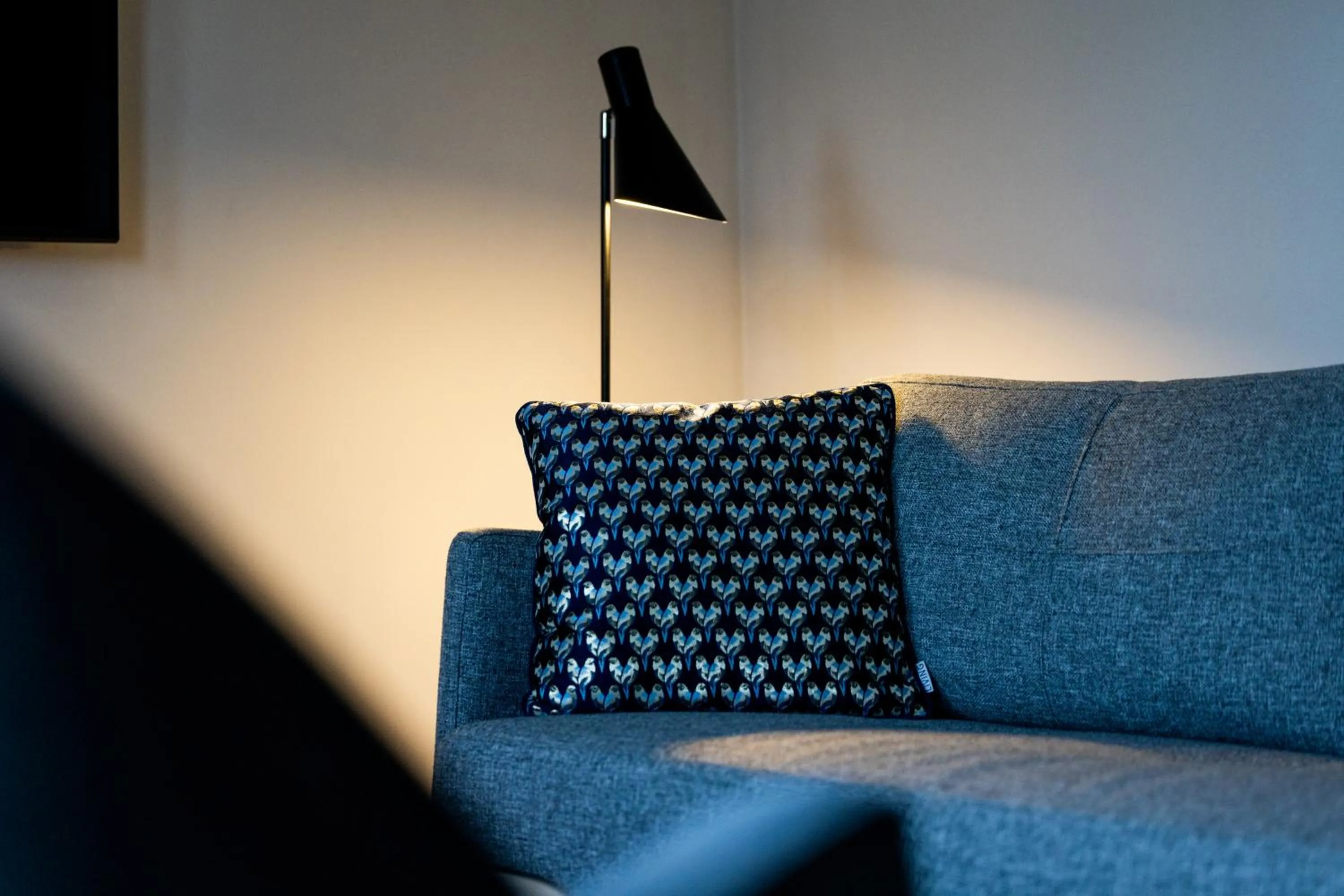 Seating area in Hotel Sønderborg Kaserne