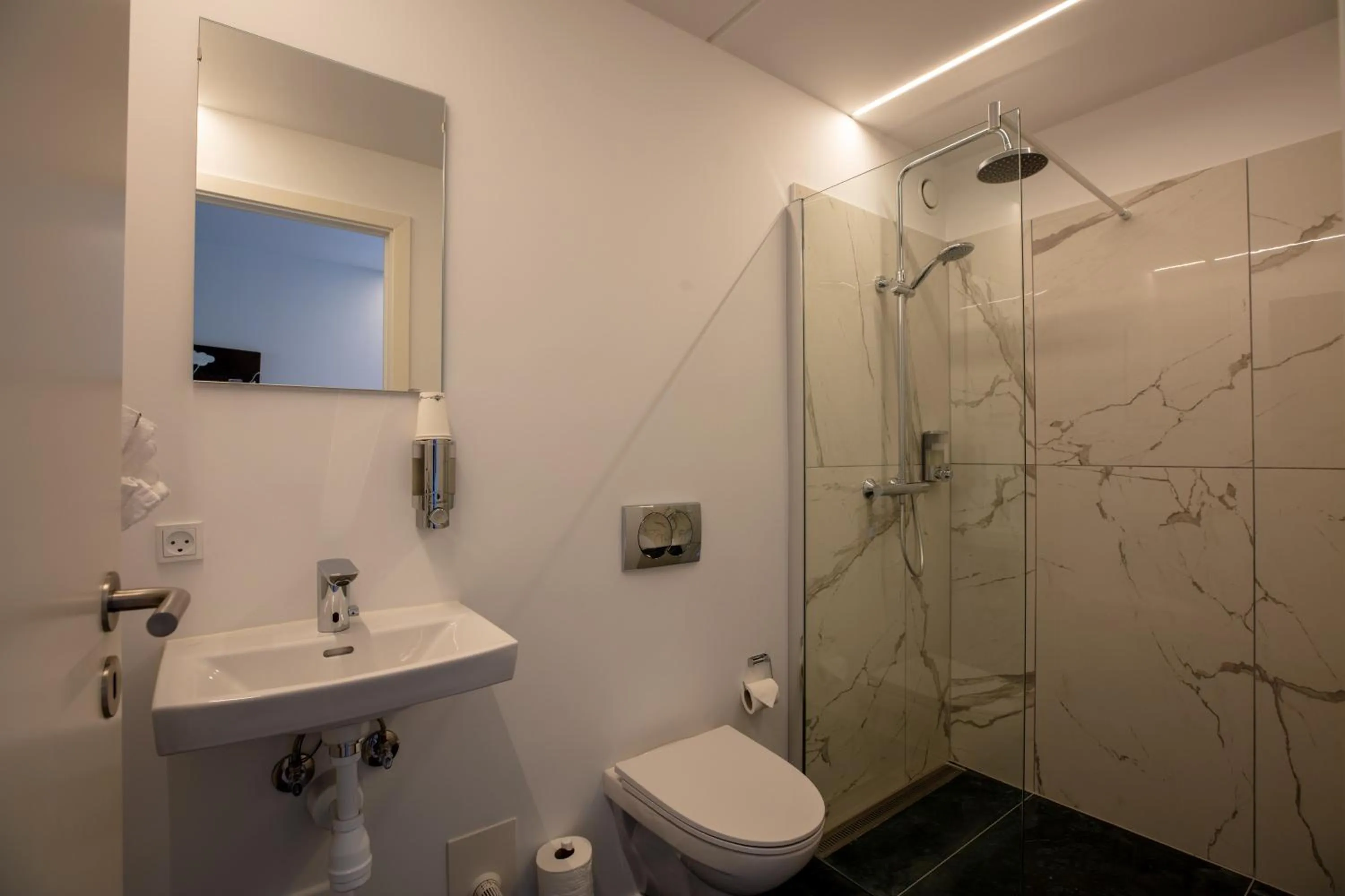 Bathroom in Hotel Sønderborg Kaserne