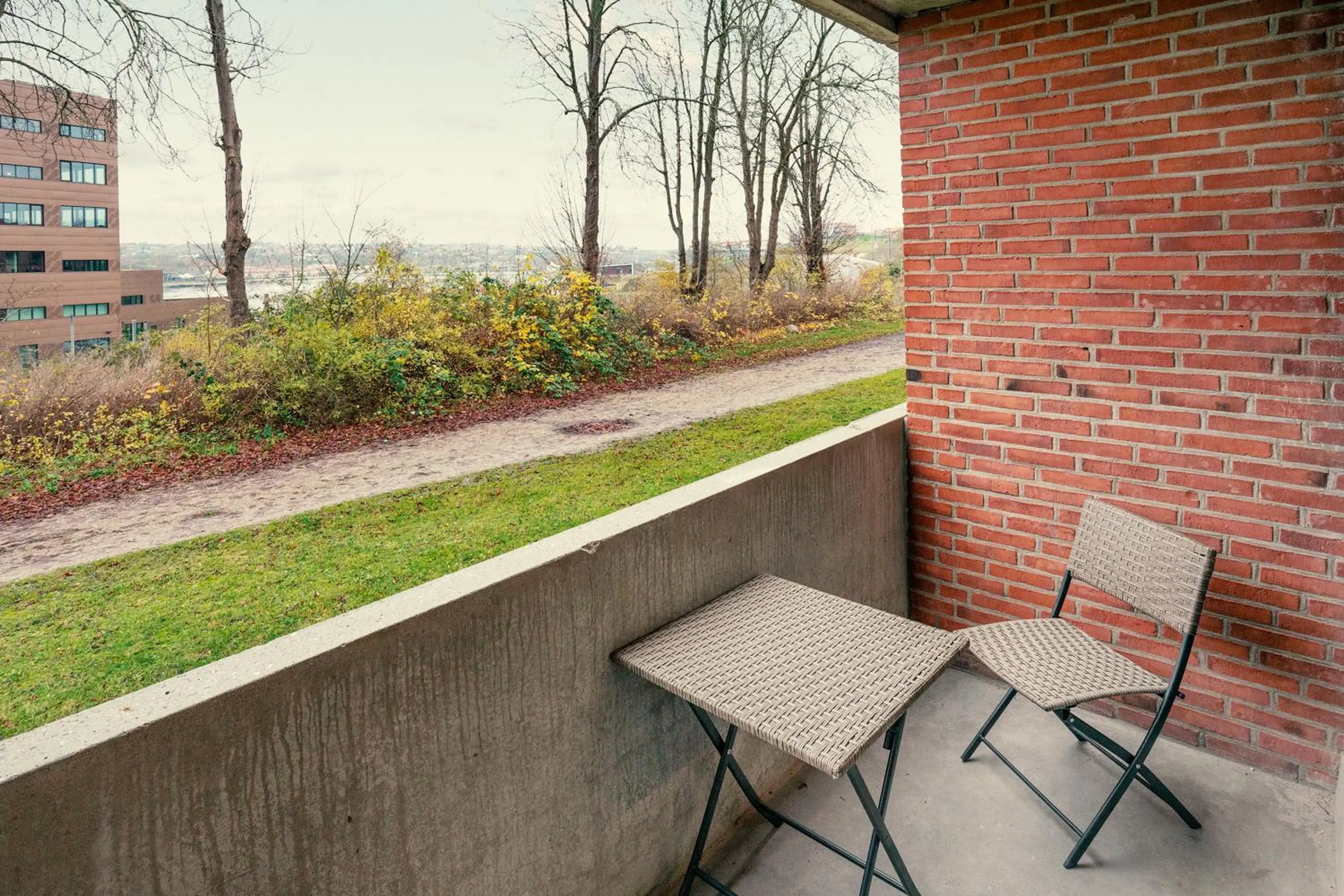 Balcony/Terrace in Hotel Sønderborg Kaserne