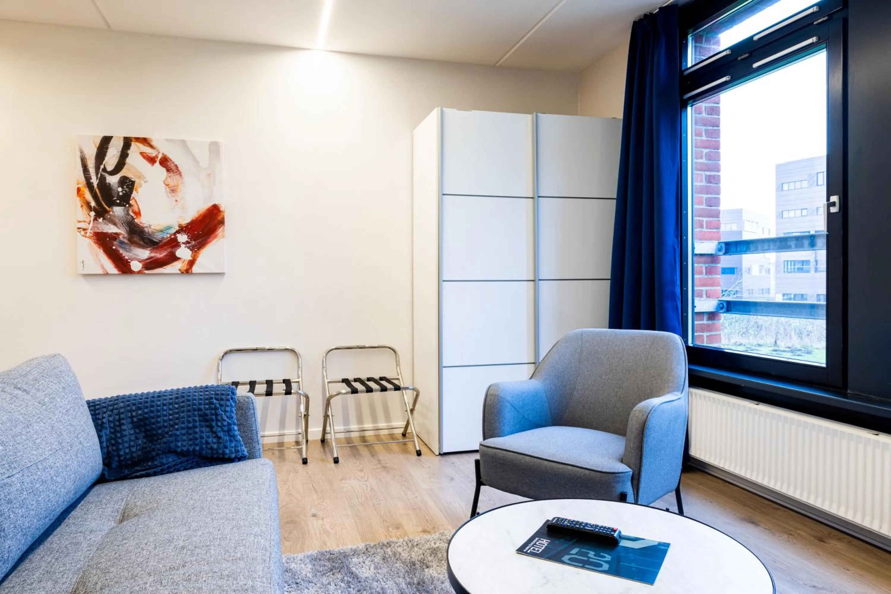 Seating area in Hotel Sønderborg Kaserne