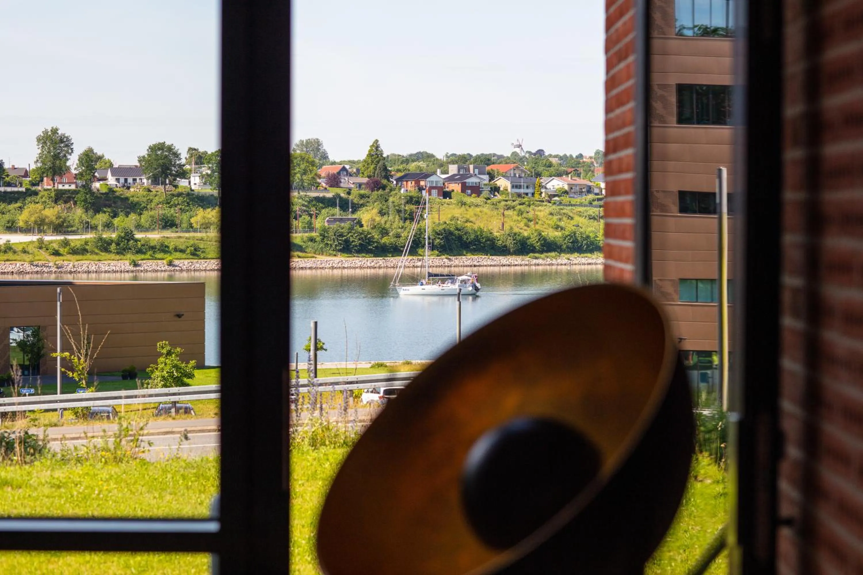 Garden view in Hotel Sønderborg Kaserne
