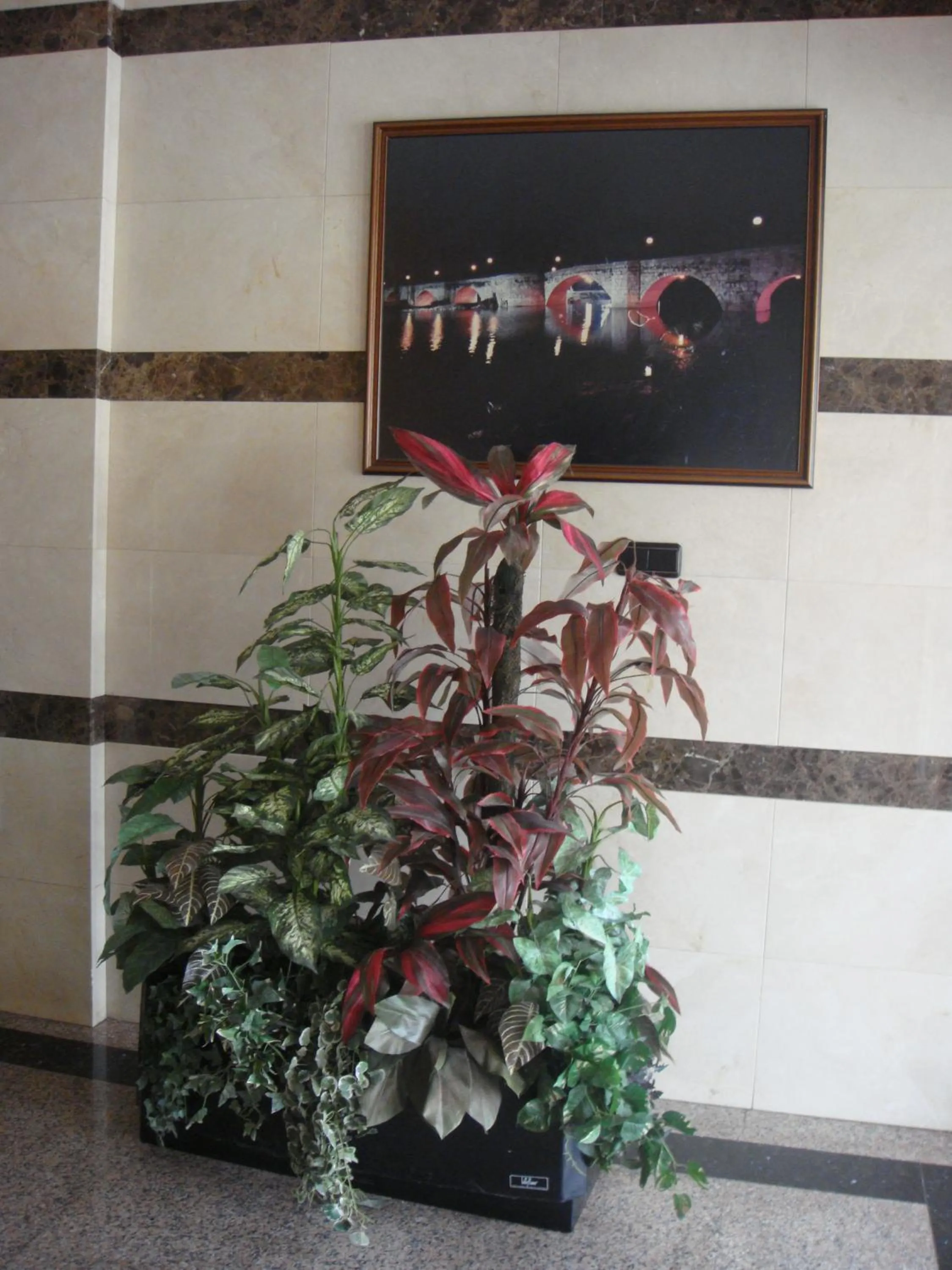 Decorative detail in Hostal Serpol