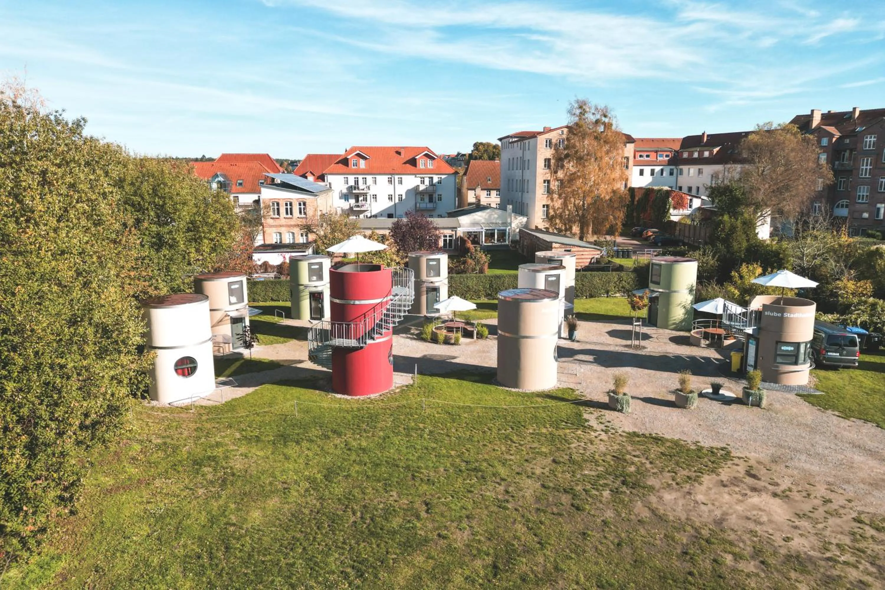 Property building in slube am Stadthafen Neustrelitz