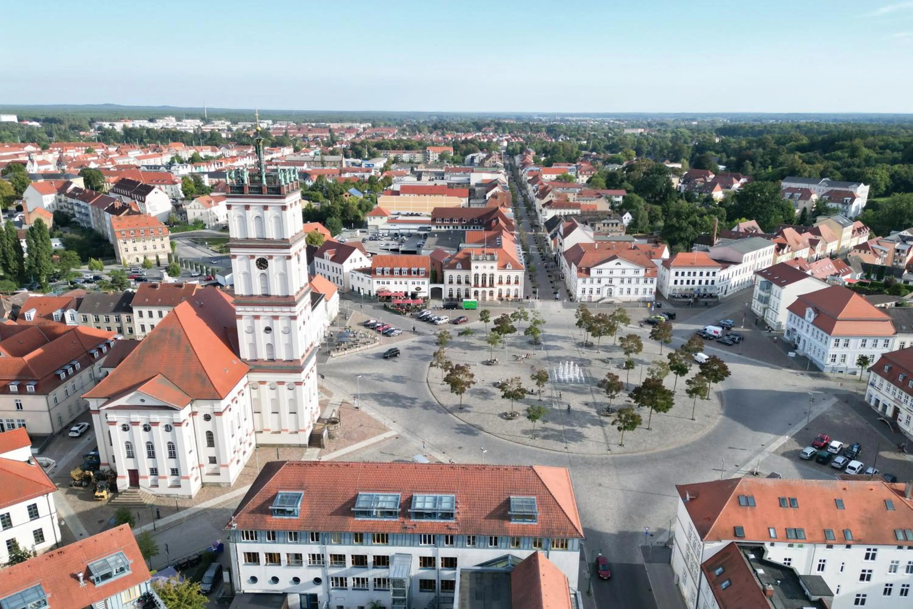 Area and facilities in slube am Stadthafen Neustrelitz