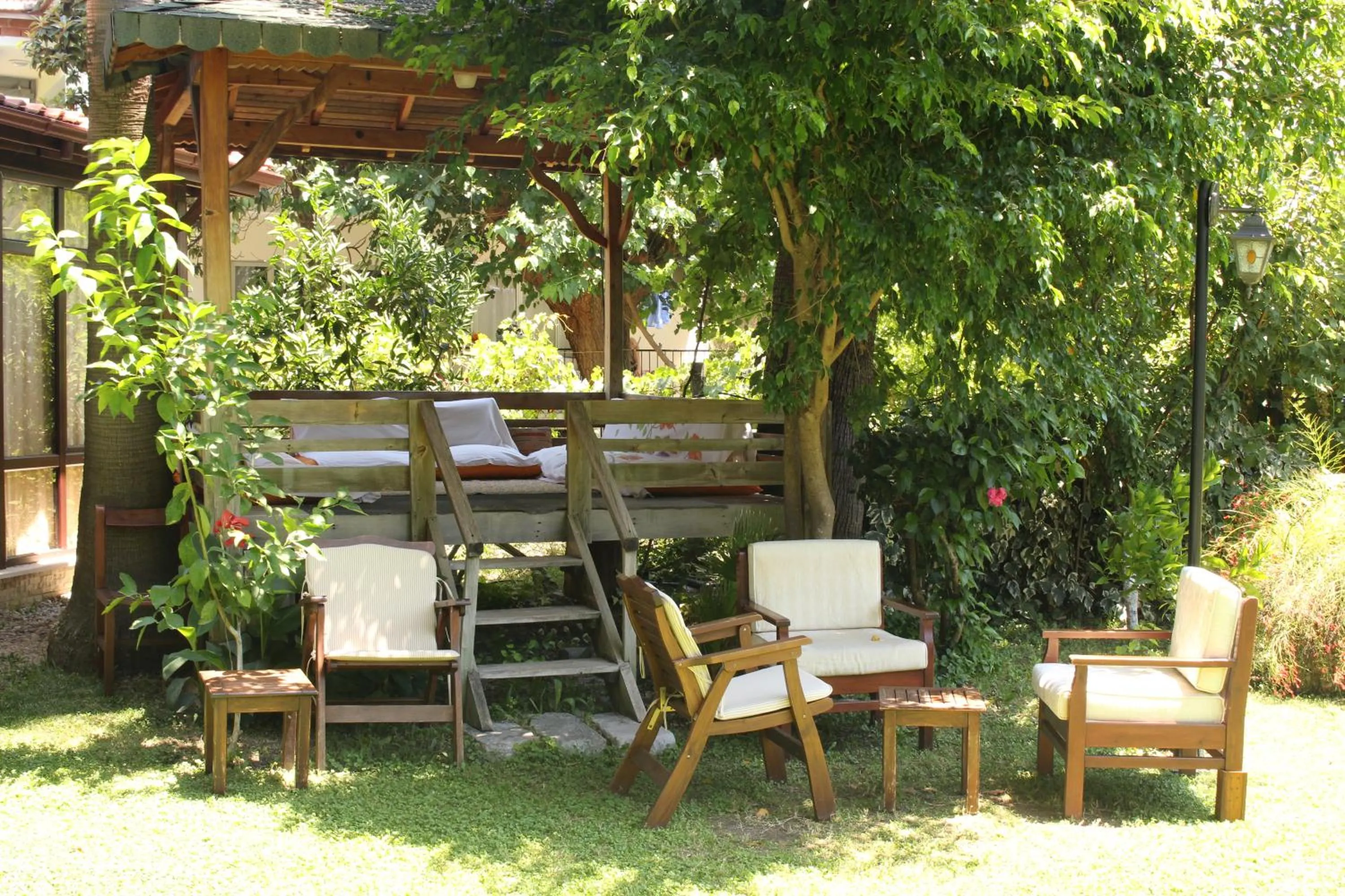 Garden view in Nirvana Hotel