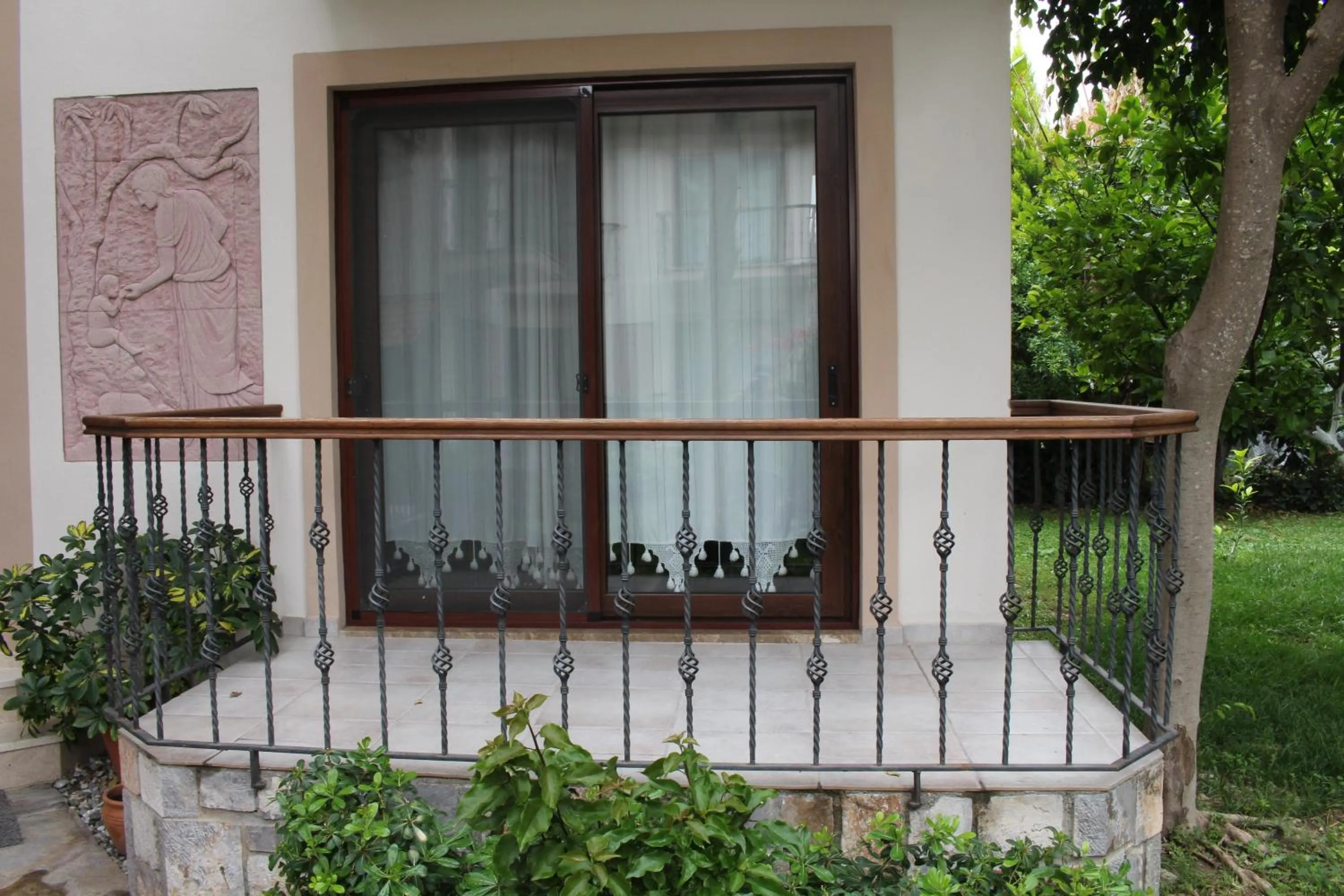 Balcony/Terrace in Nirvana Hotel