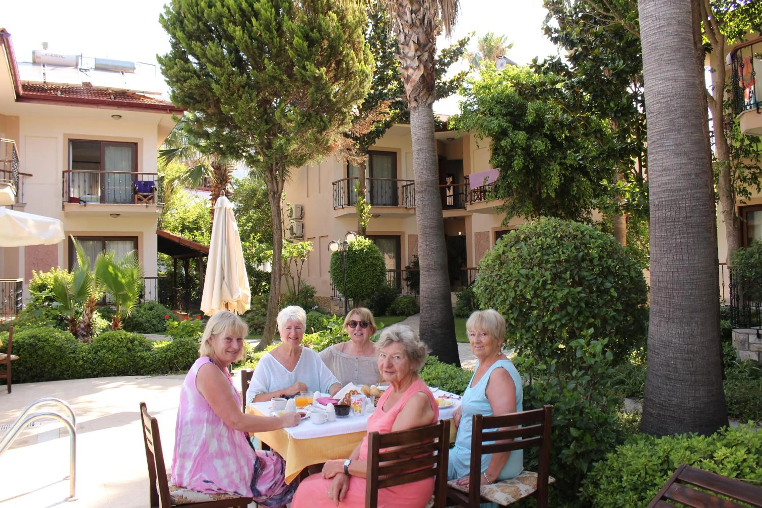 group of guests in Nirvana Hotel