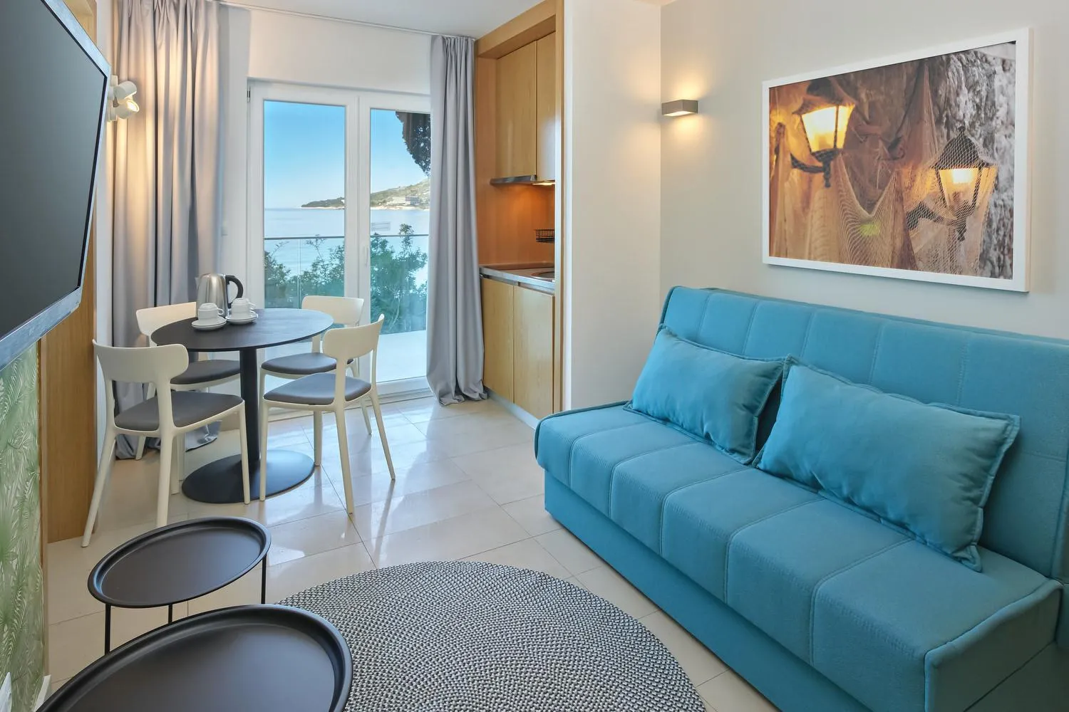 Living room in Maistra Select Mlini Villas and Apartments
