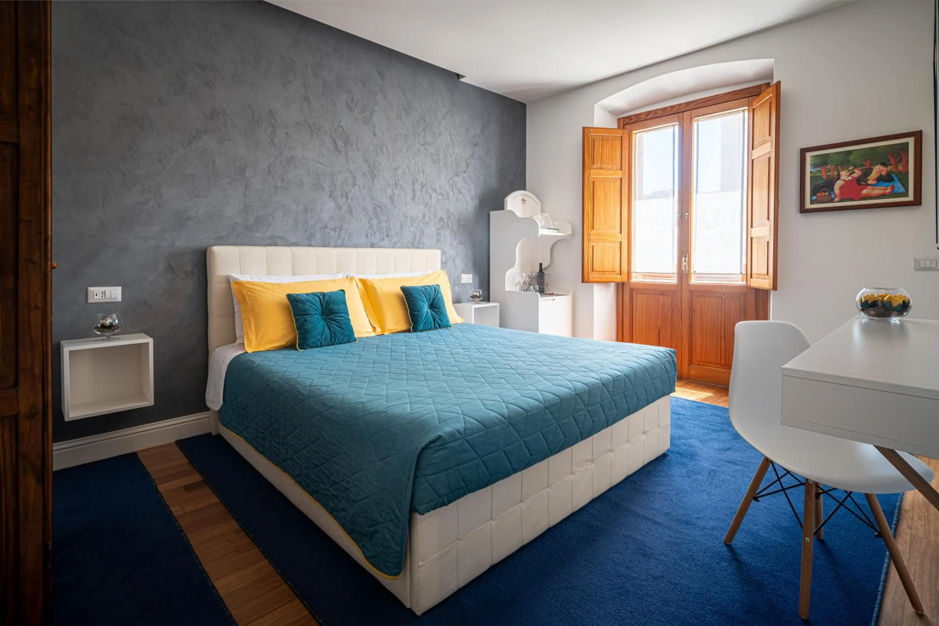 Bedroom, Bed in Marcus Suite