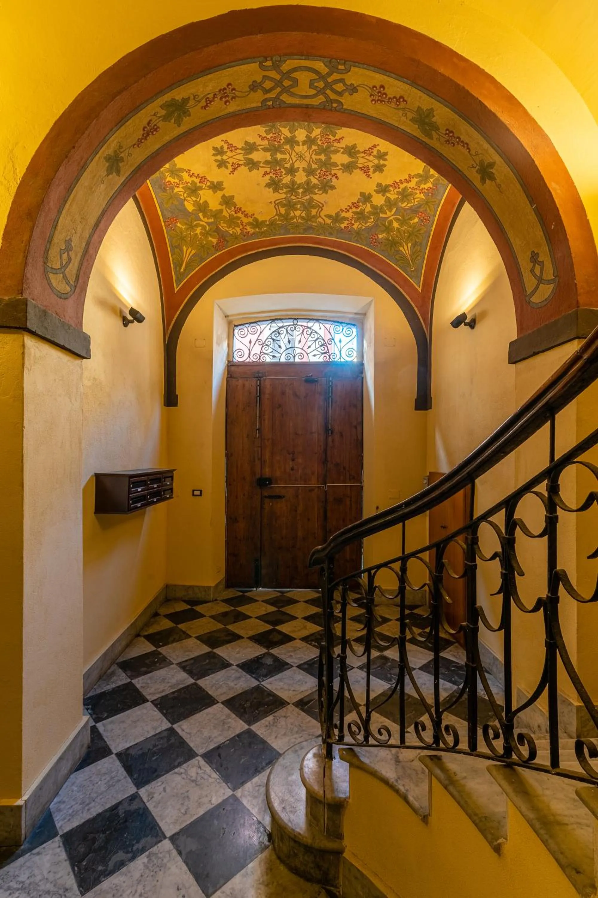 Facade/entrance in Marcus Suite