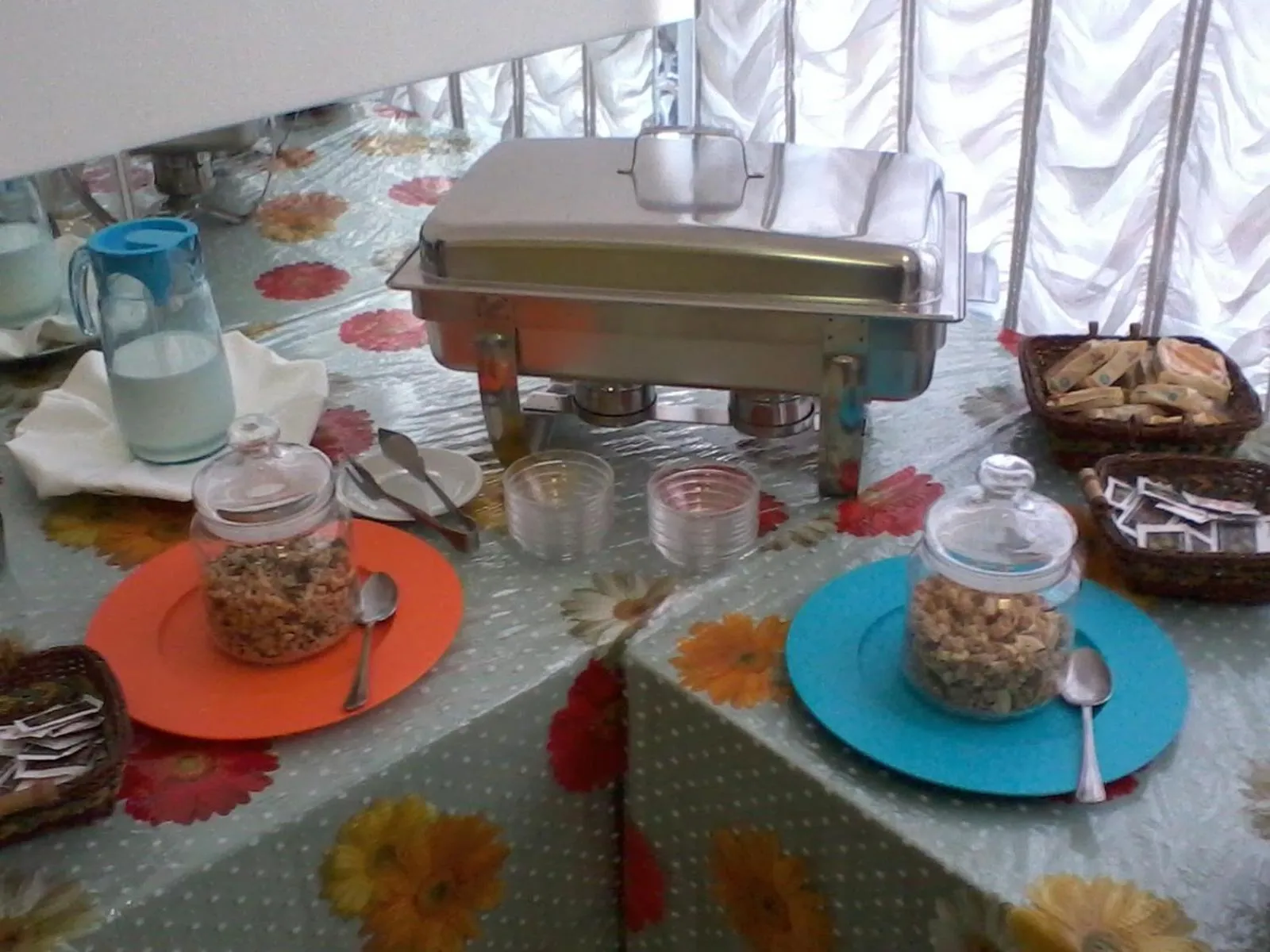 Italian breakfast in Hotel TV