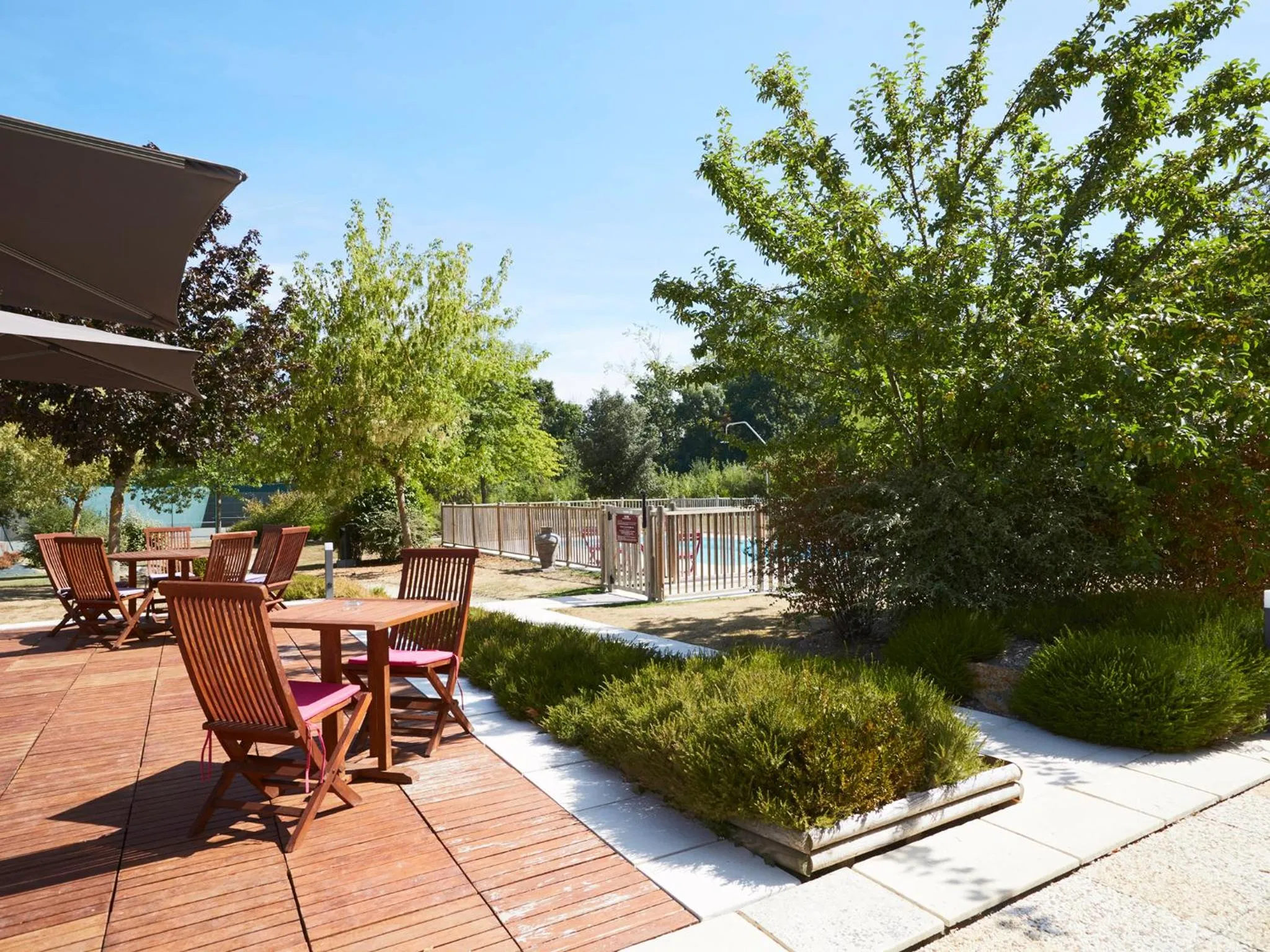 Patio in Kyriad Tours - Joué-Lès-Tours