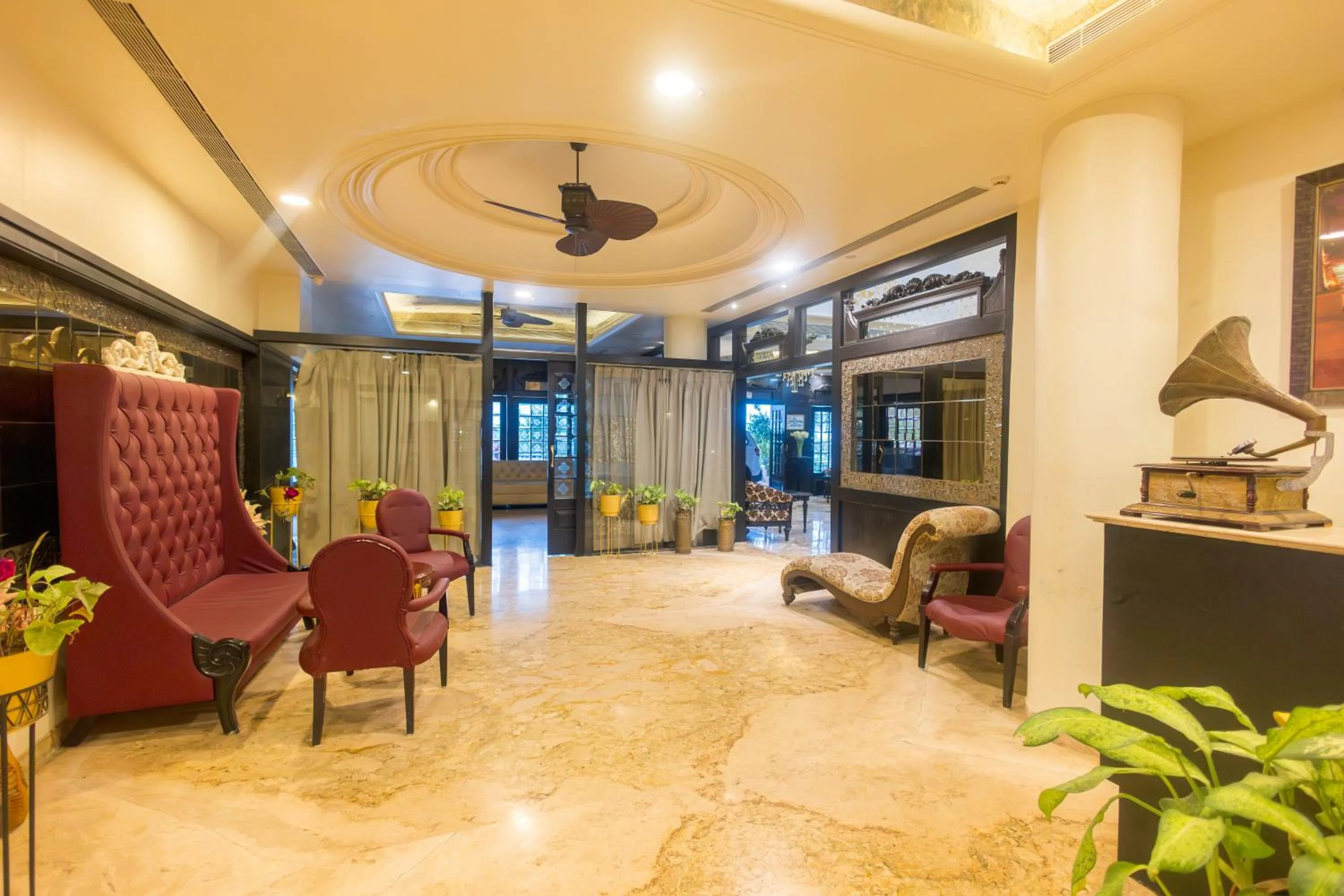 Seating area in The Nagpur Ashok