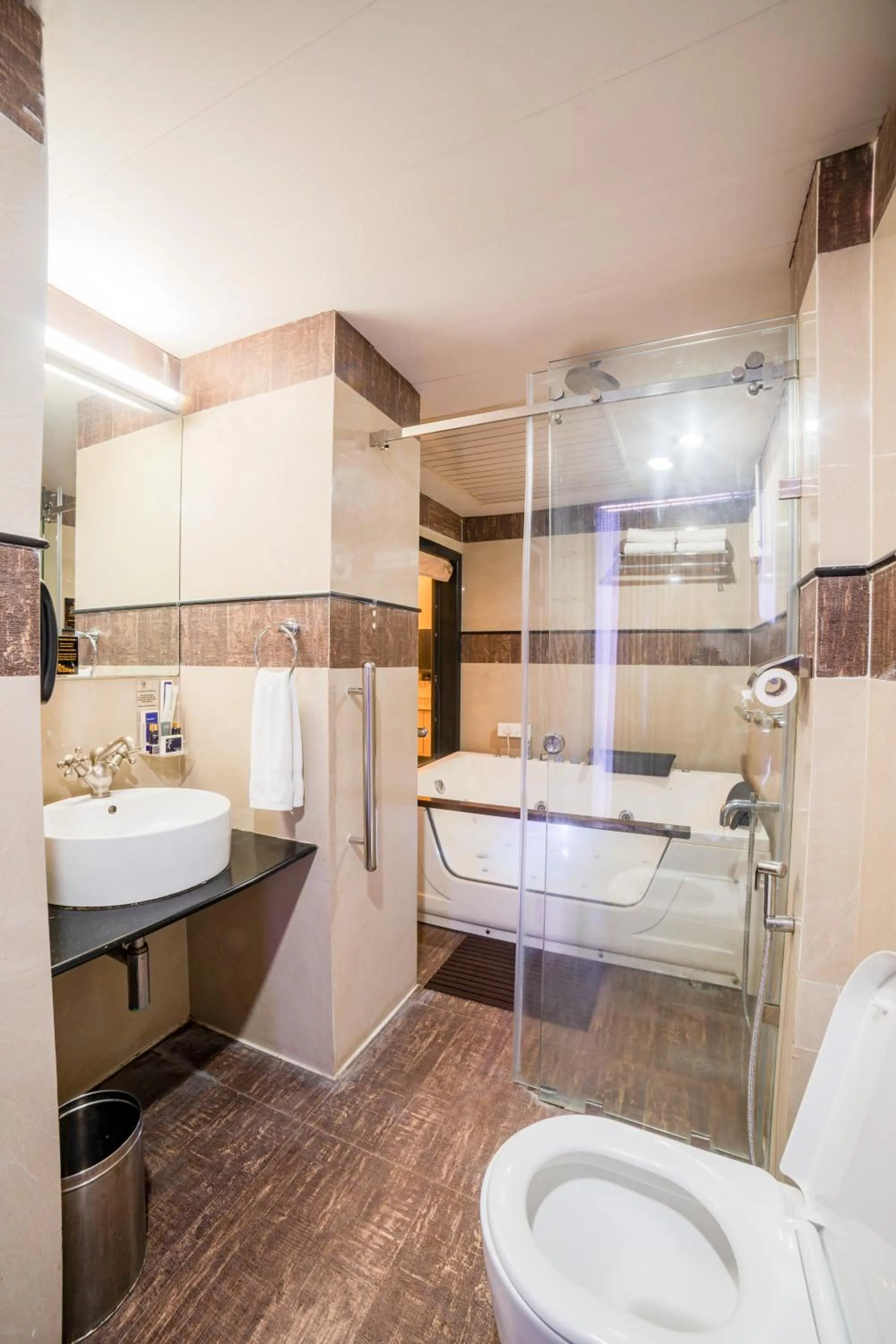 Shower in The Nagpur Ashok