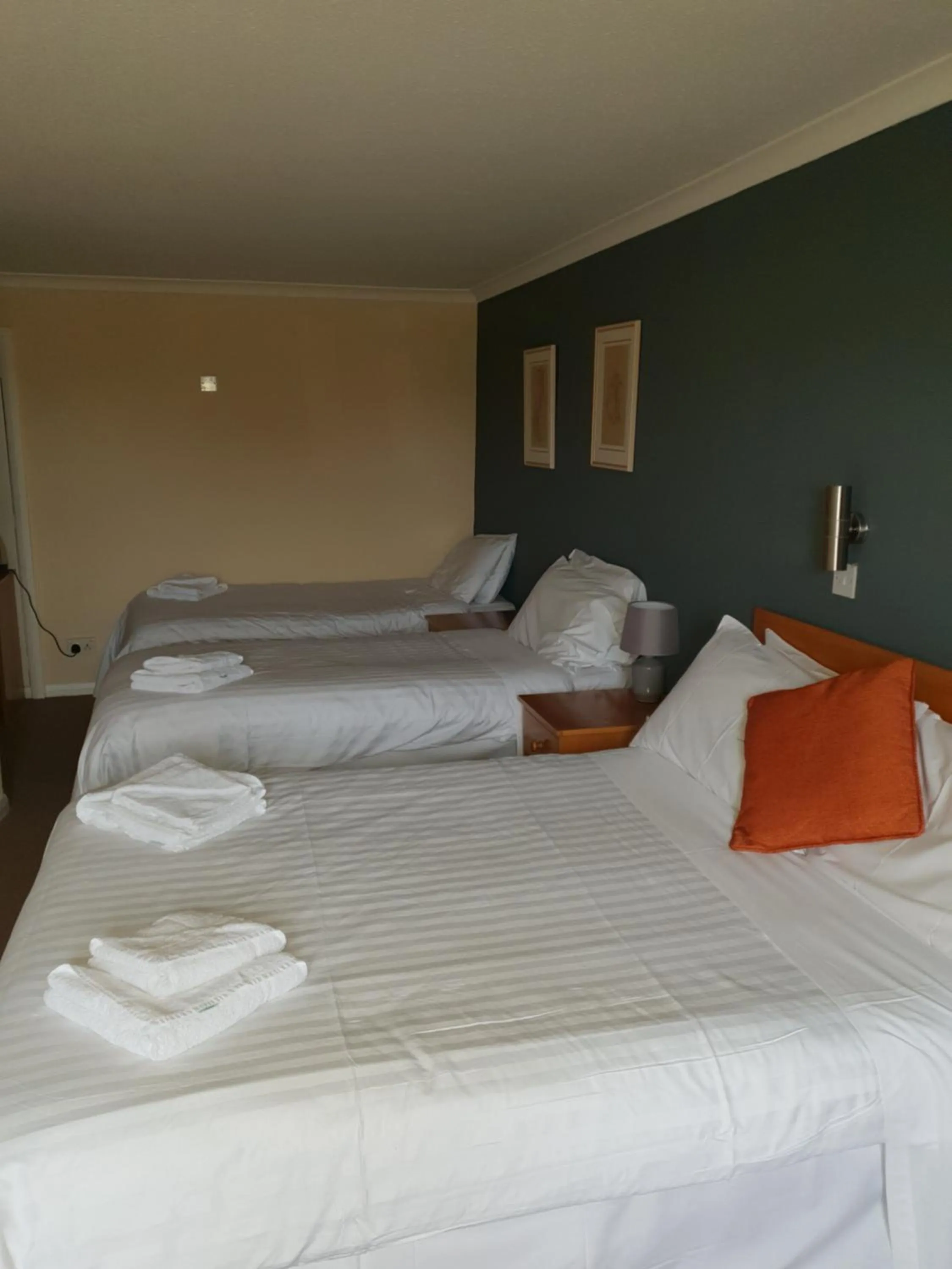 Bed in Queensberry Arms Hotel