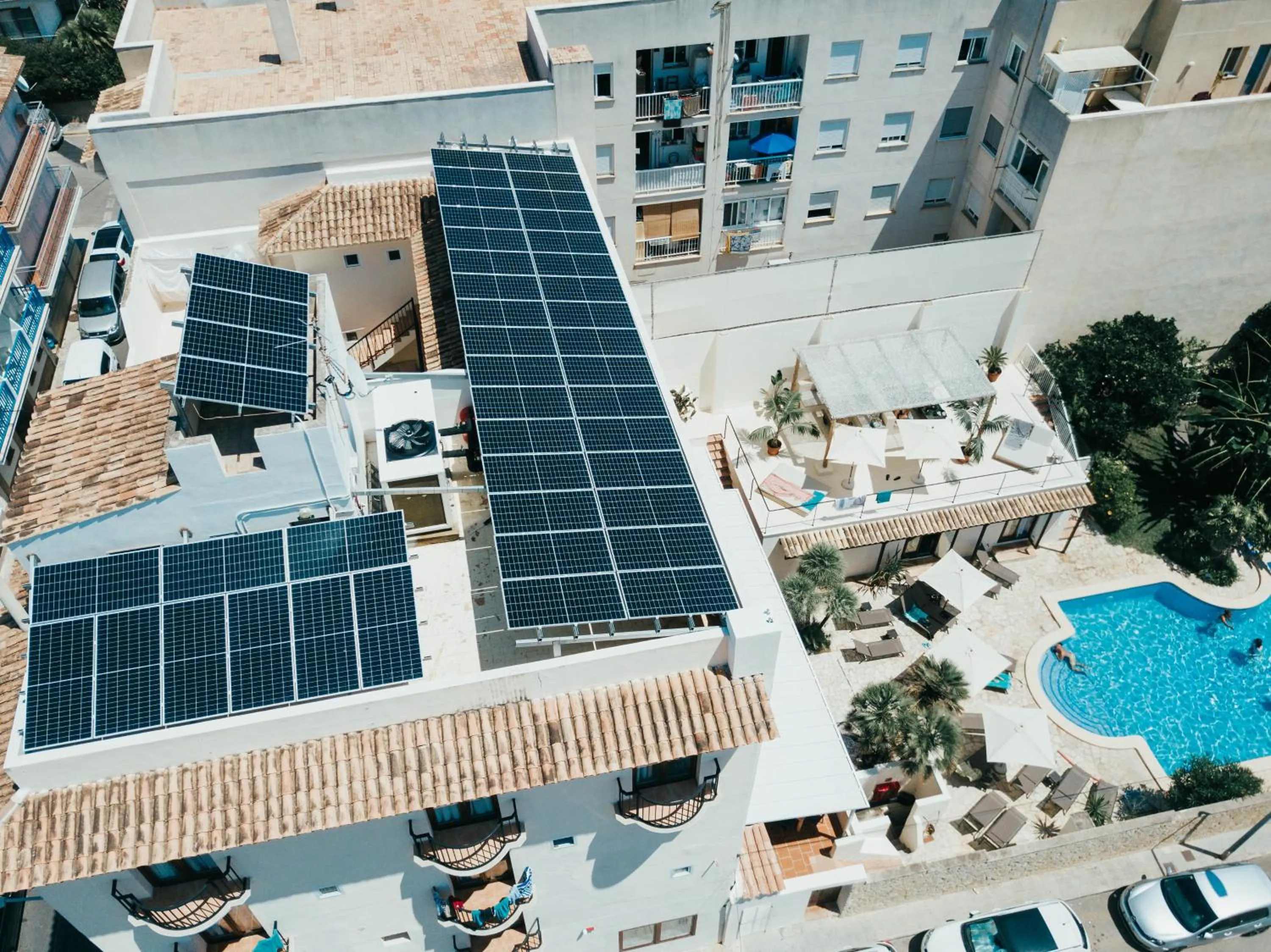 Bird's eye view in Mamboo Hotel Cala Ratjada