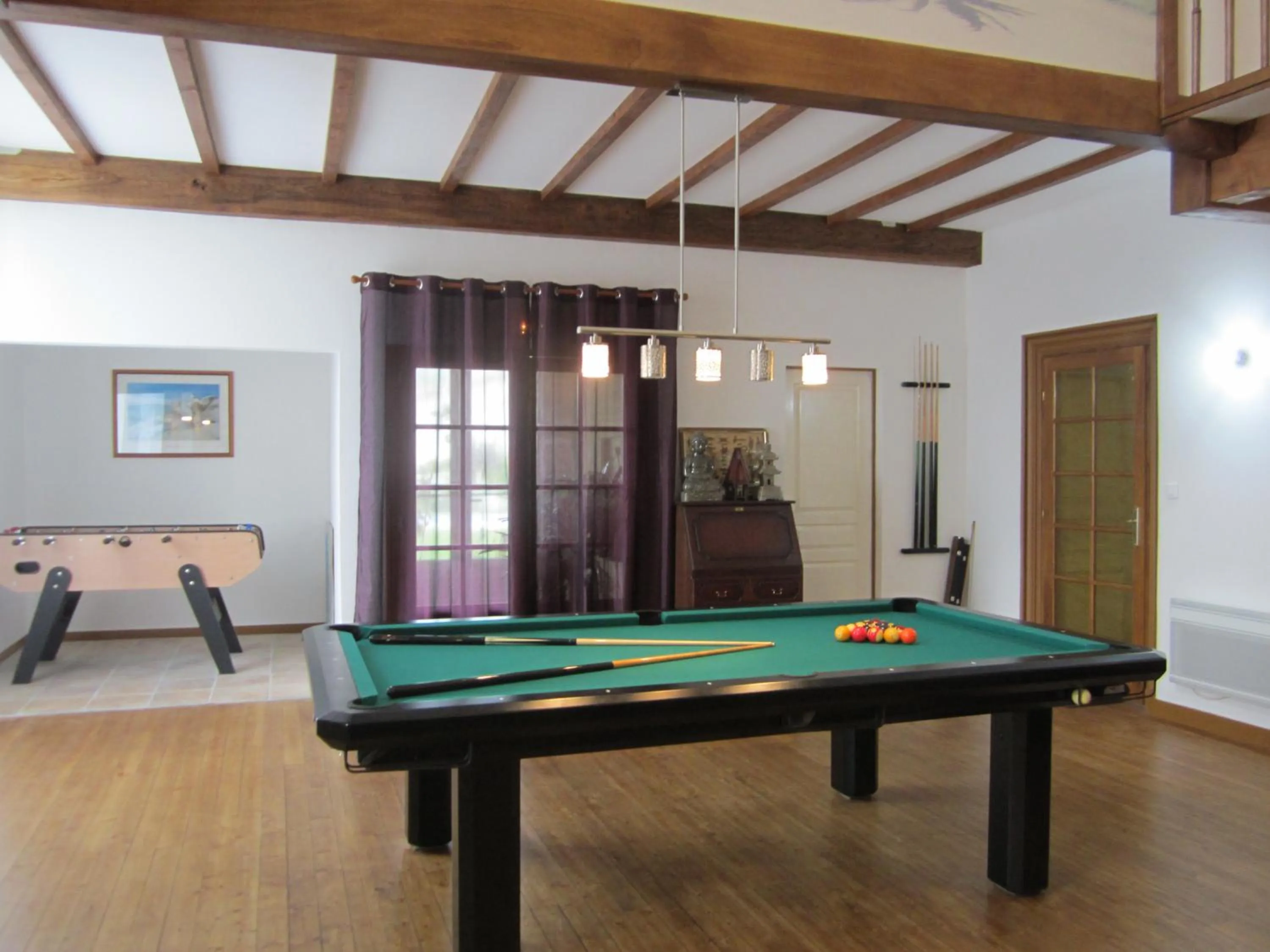 Billiard in Maison d'Hôtes Le Cadran Solaire