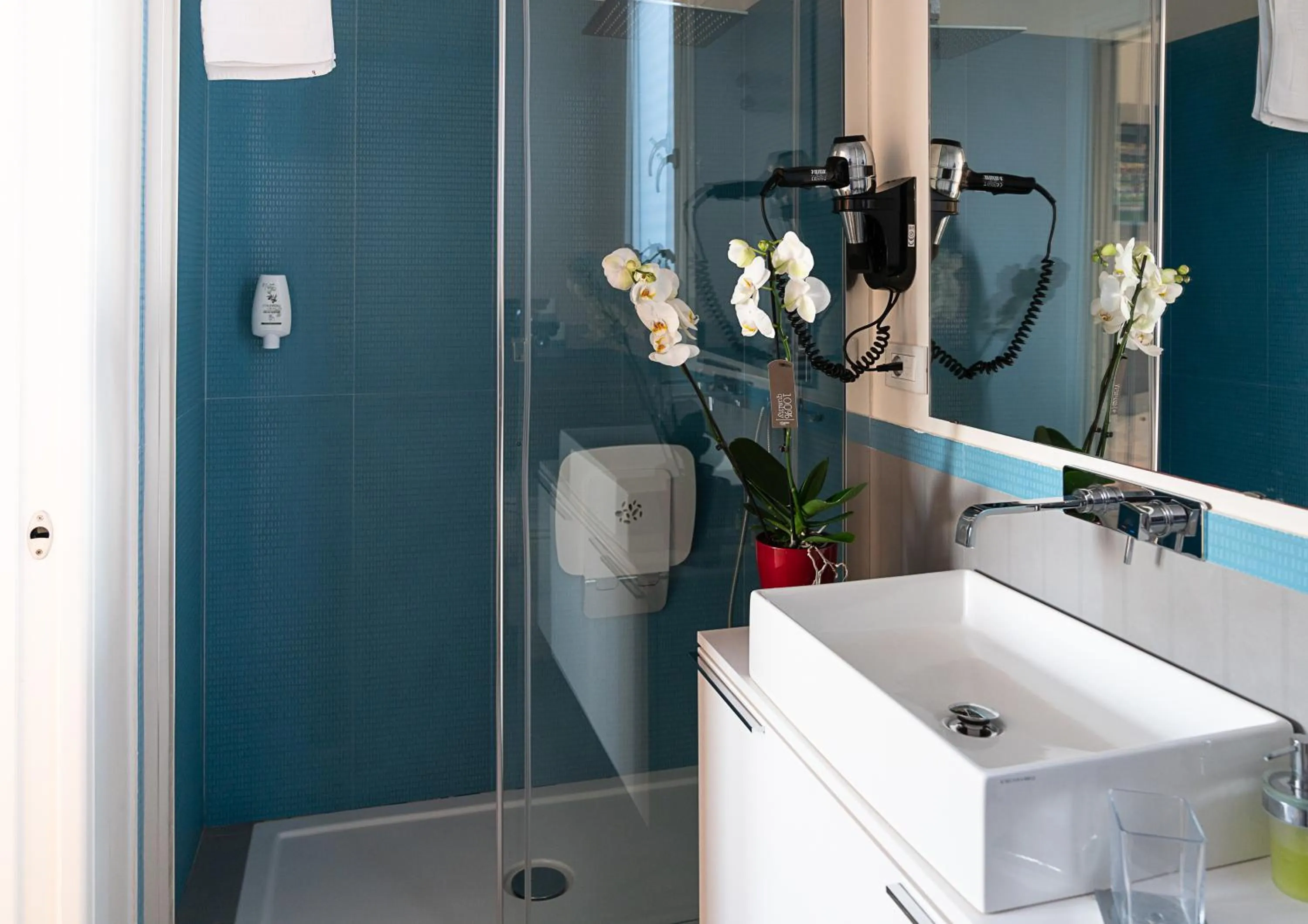 Shower in B&B Pellicano Guest House